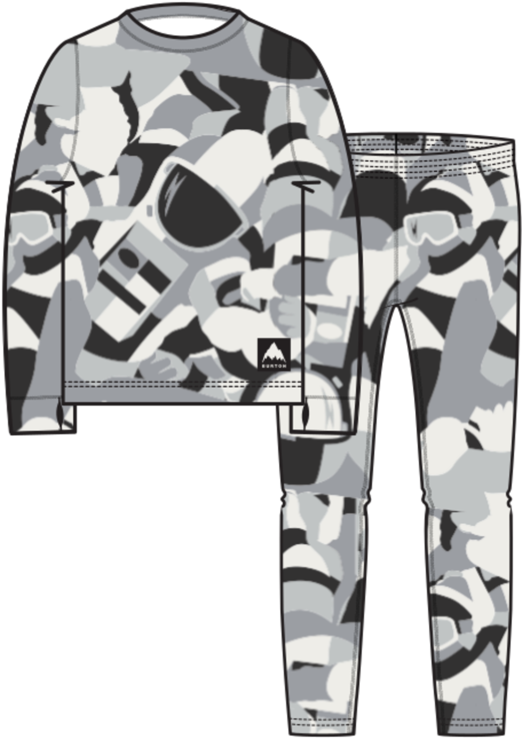 Kids' Lightweight Base Layer Set