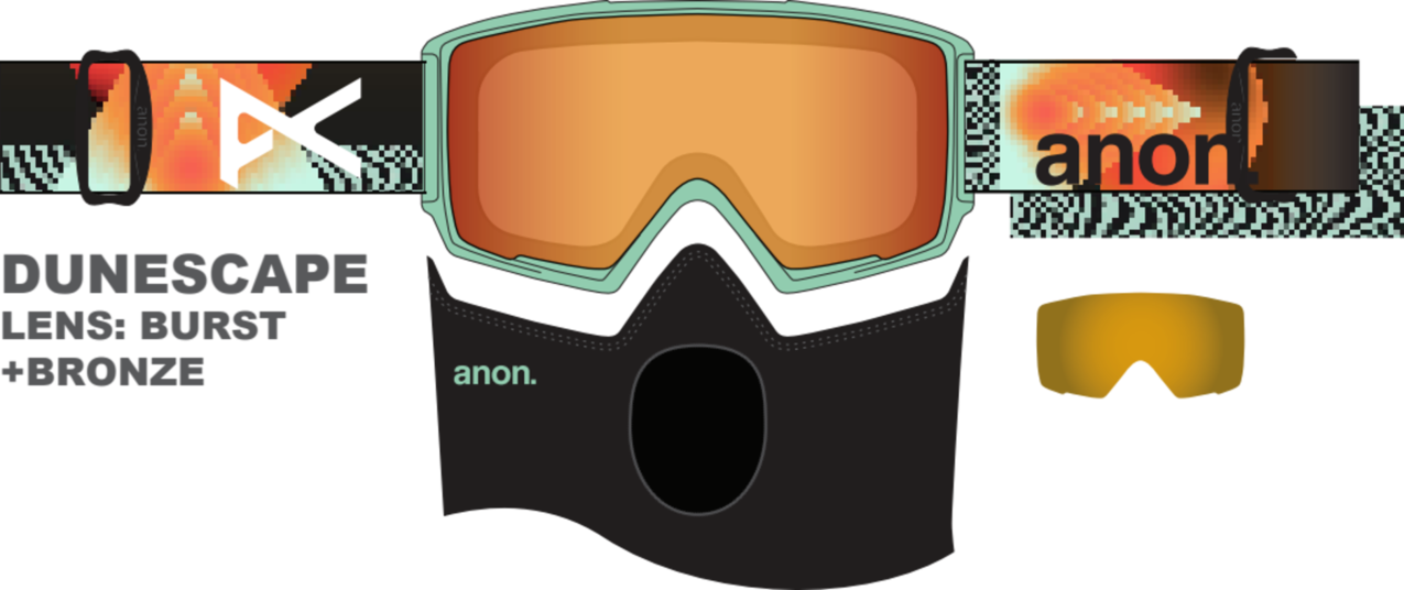 M3 Goggles + Bonus Lens + MFI® Face Mask