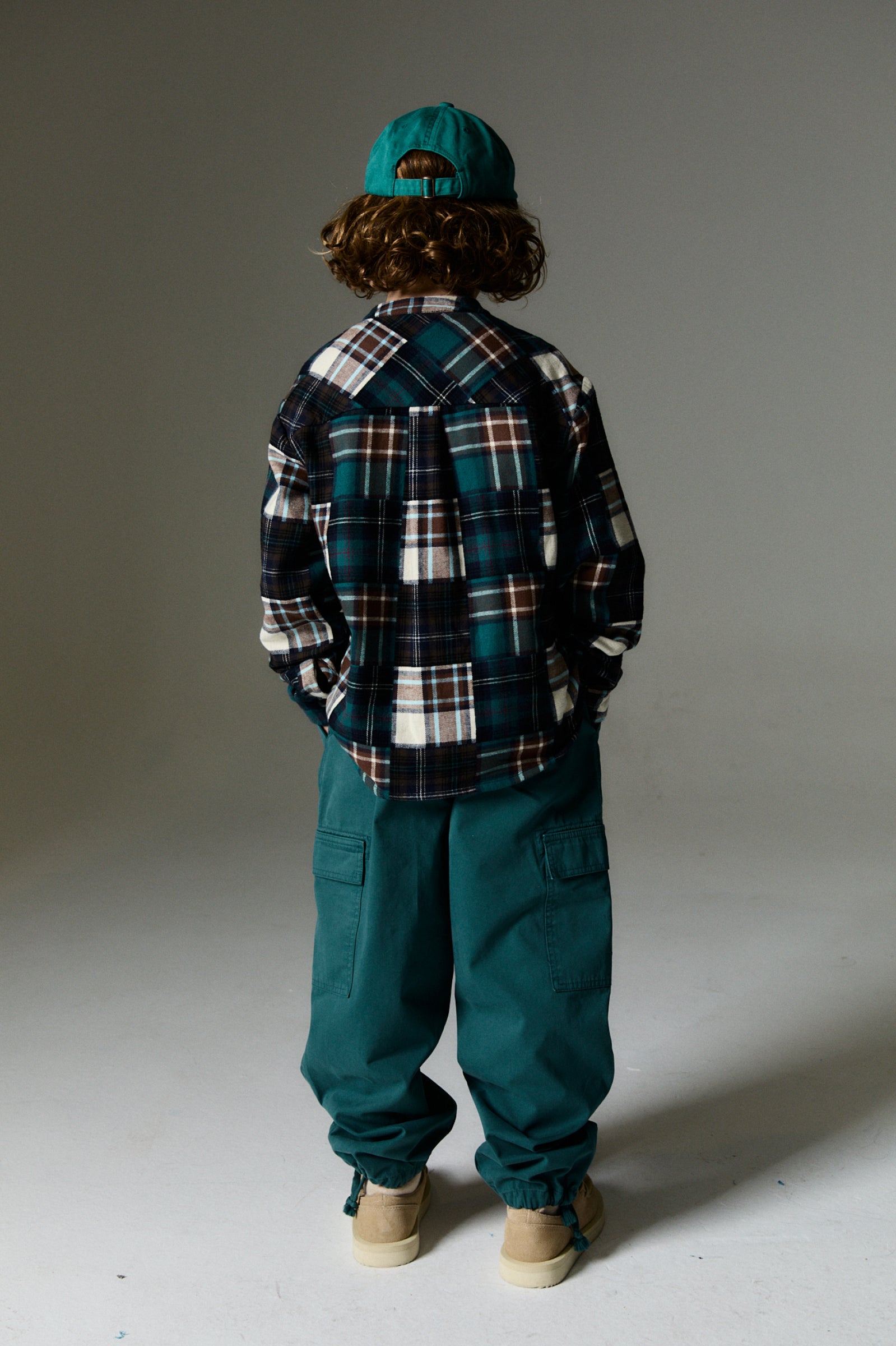 Boys Multicolor Check Cotton Shirt