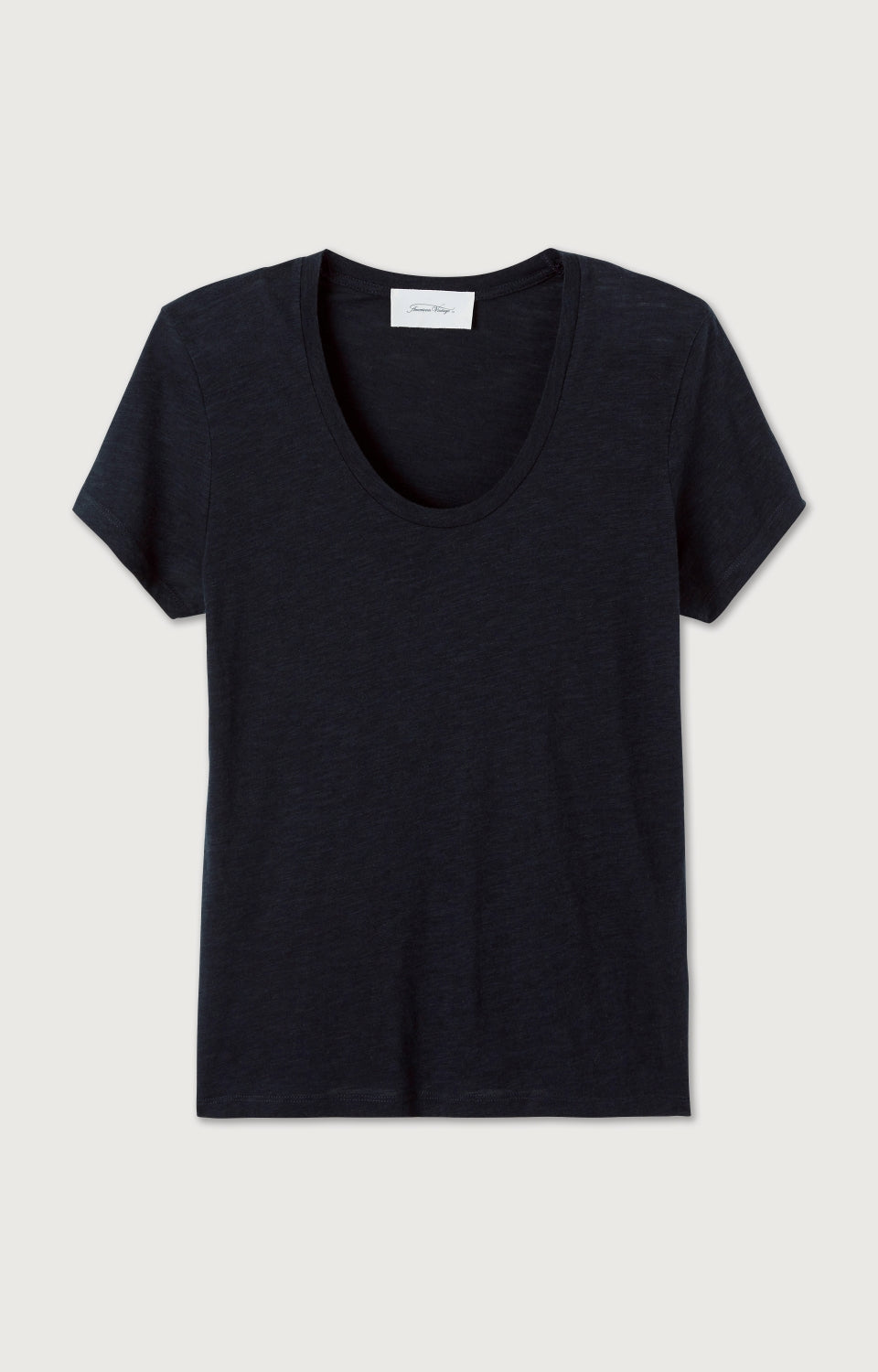 T-SHIRT DROIT MC COL U