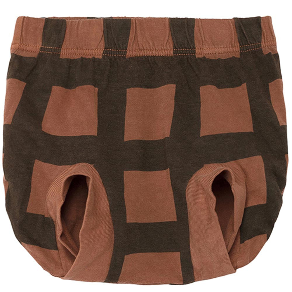 Baby Brown Cotton Shortie - CÉMAROSE | Children's Fashion Store - 1