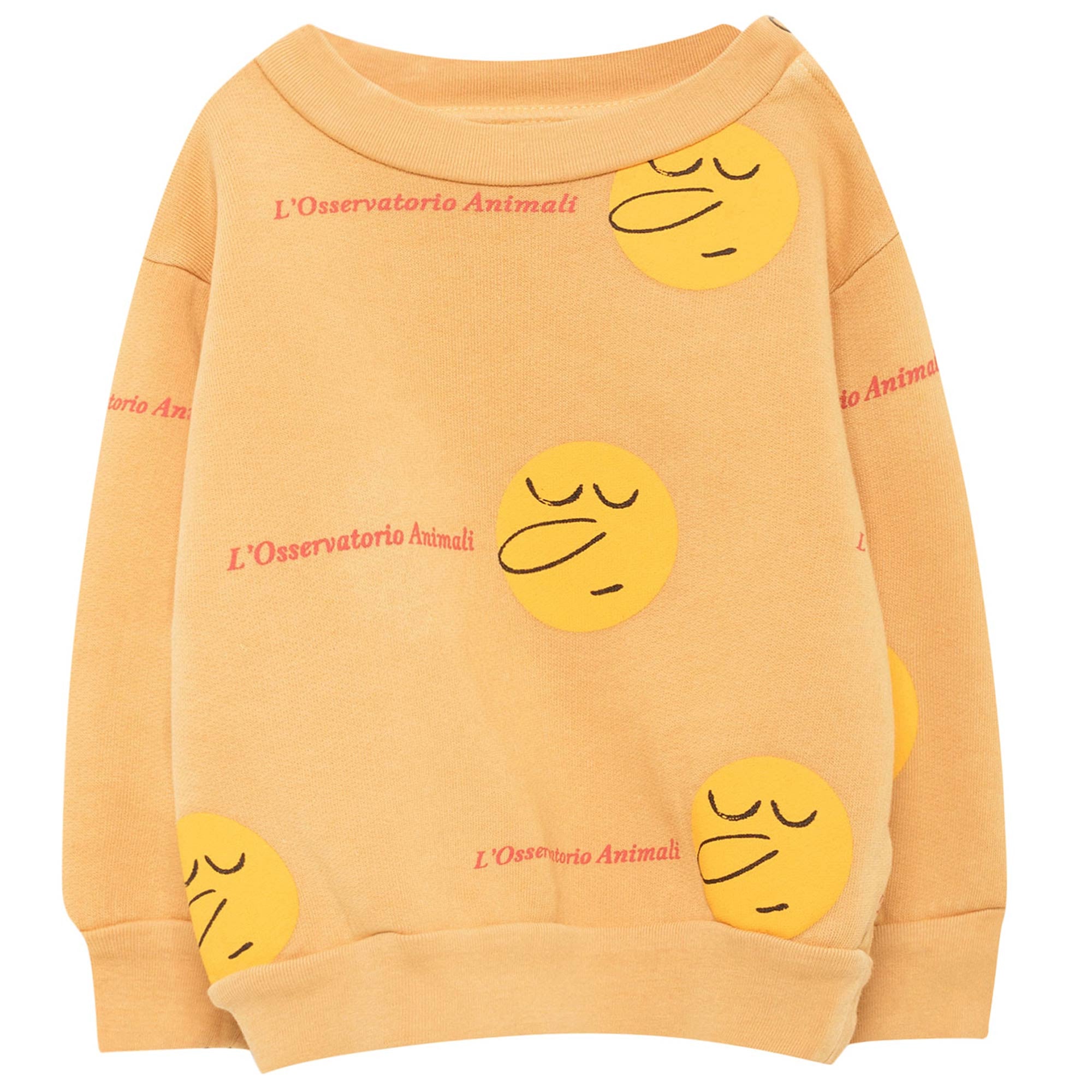 Baby Yellow Cotton Sweatshirt