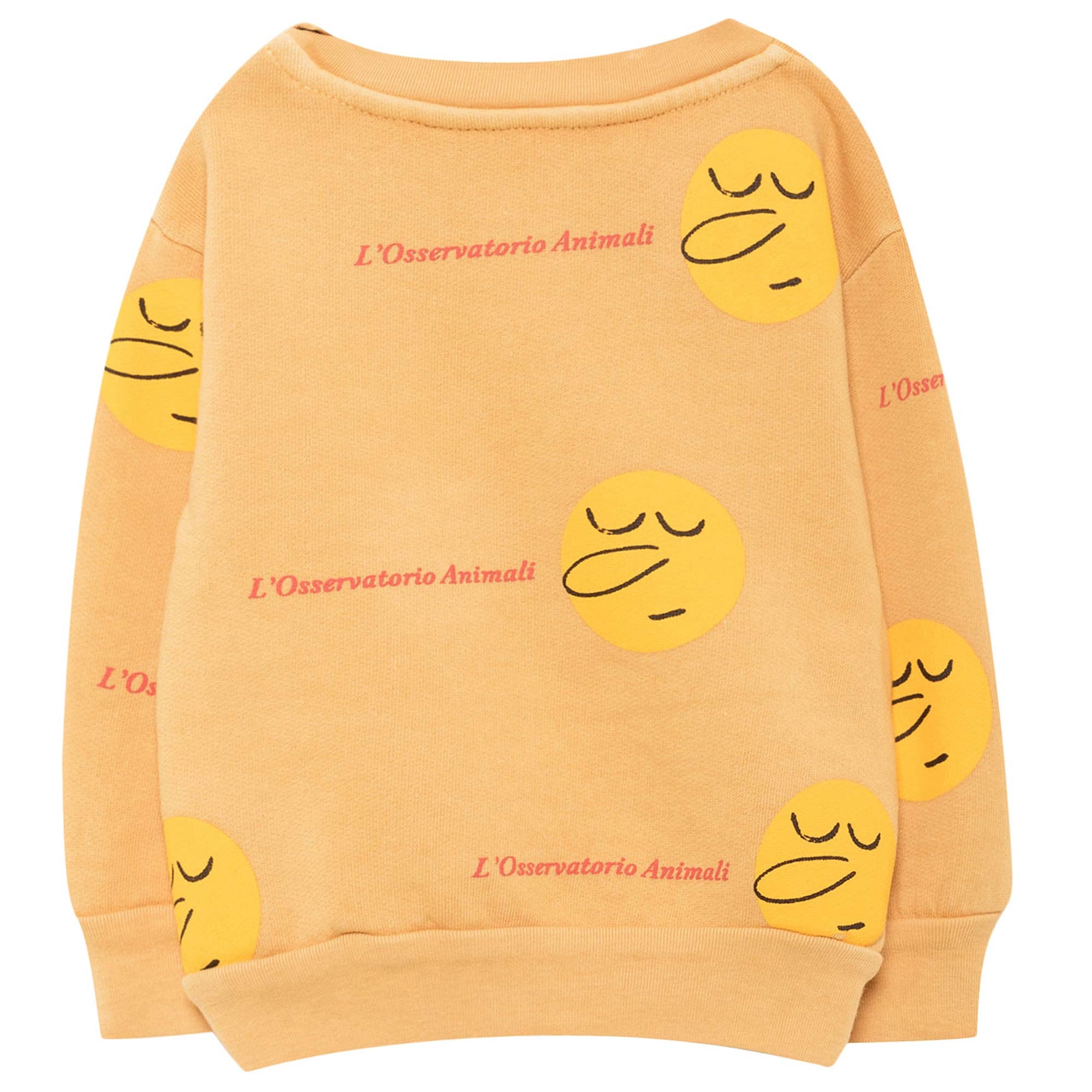 Baby Yellow Cotton Sweatshirt