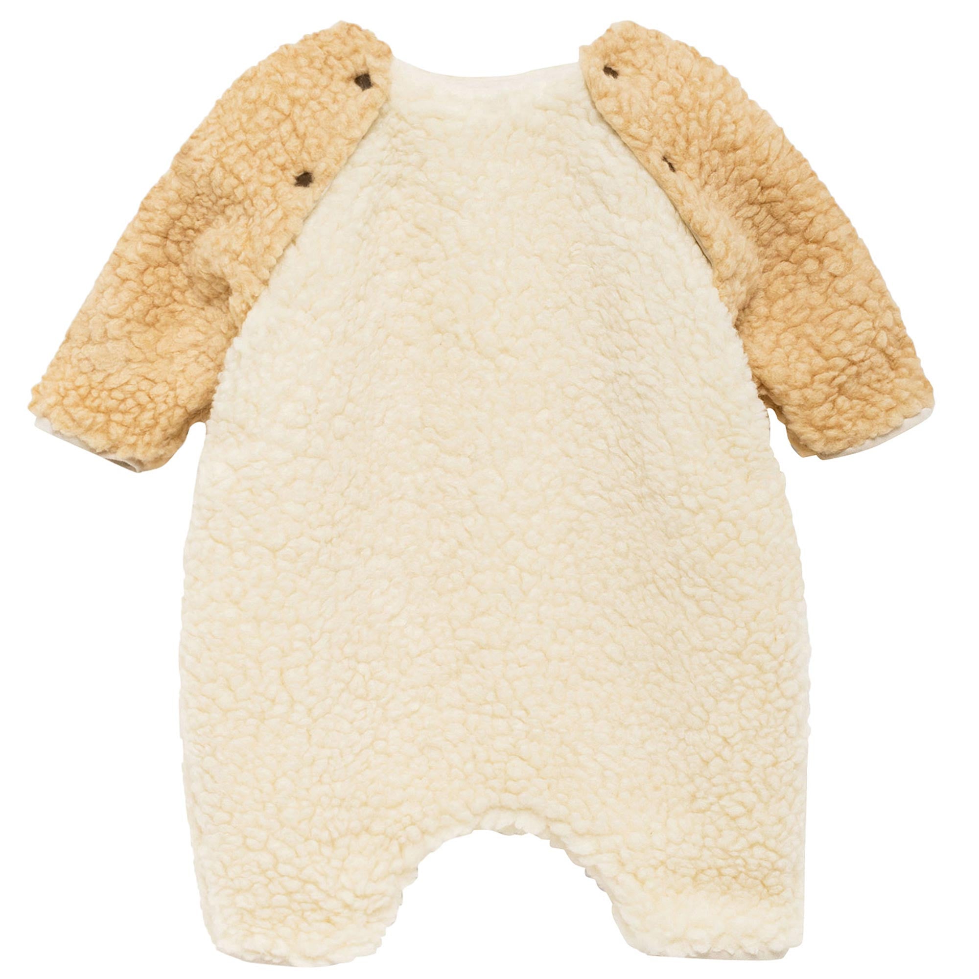 Baby Ivory Panda Babysuit