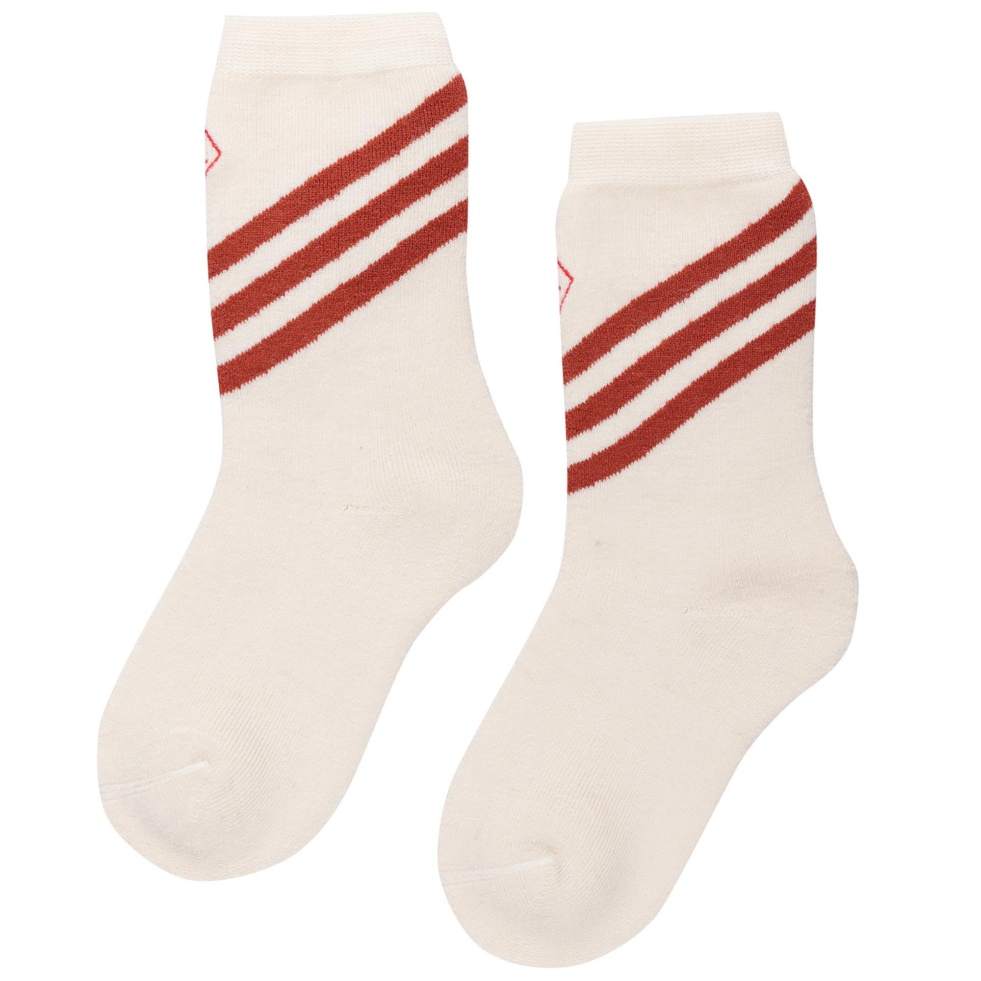 Raw White Wool Socks