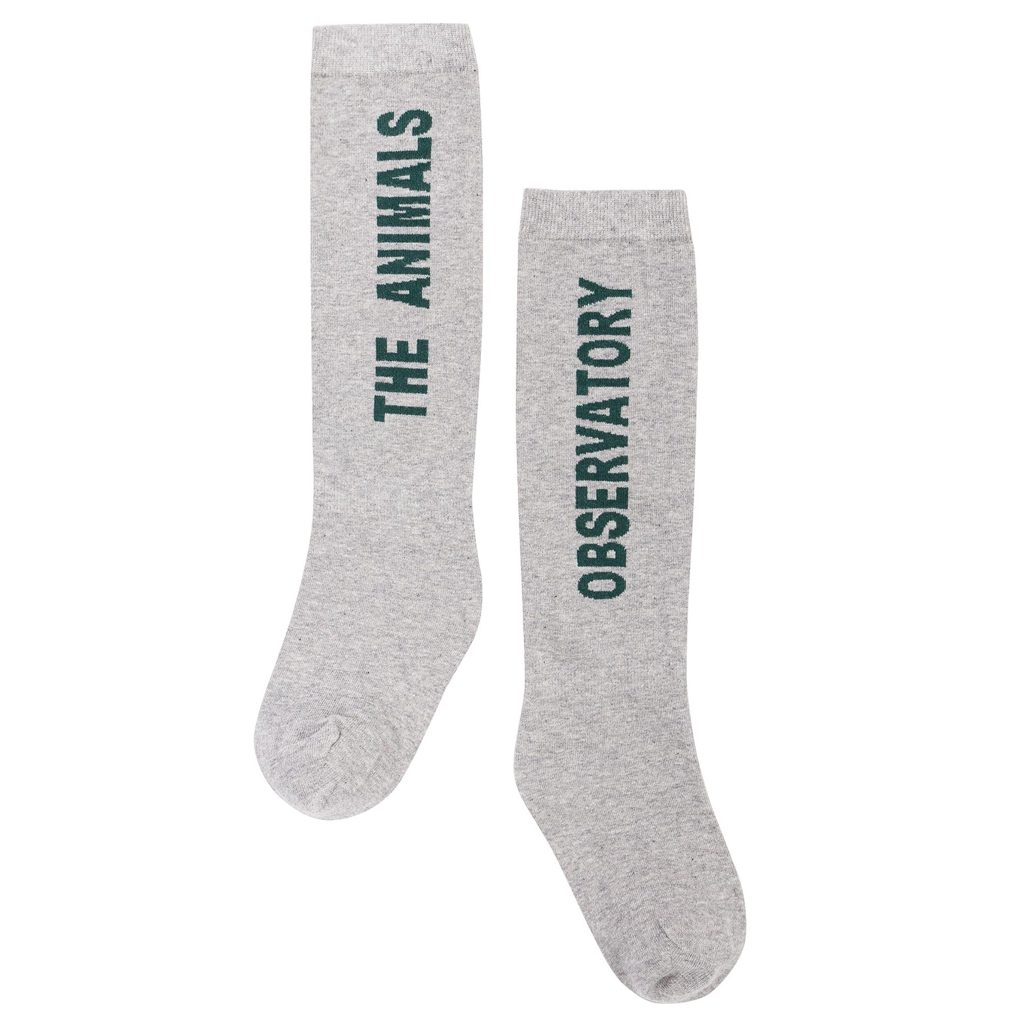 Grey Logo Socks
