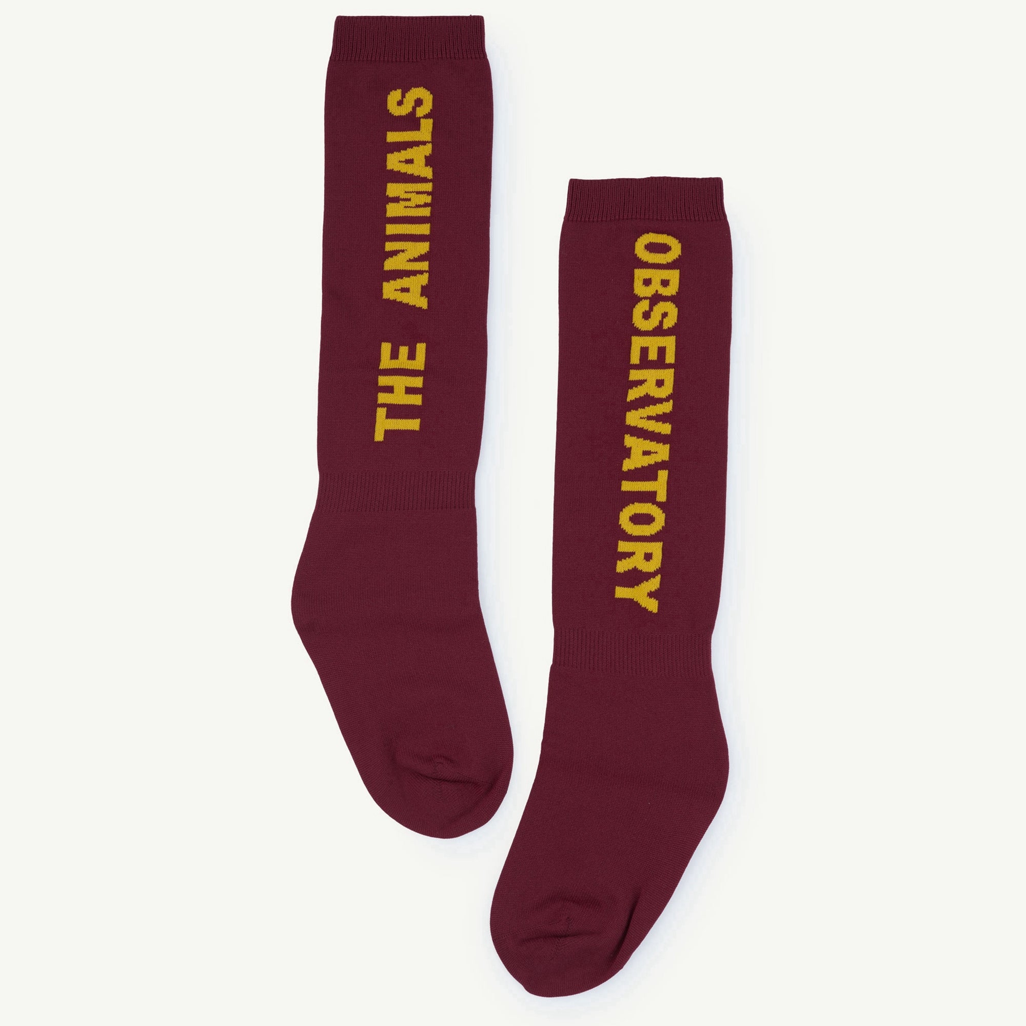 Girls & Boys Maroon Socks