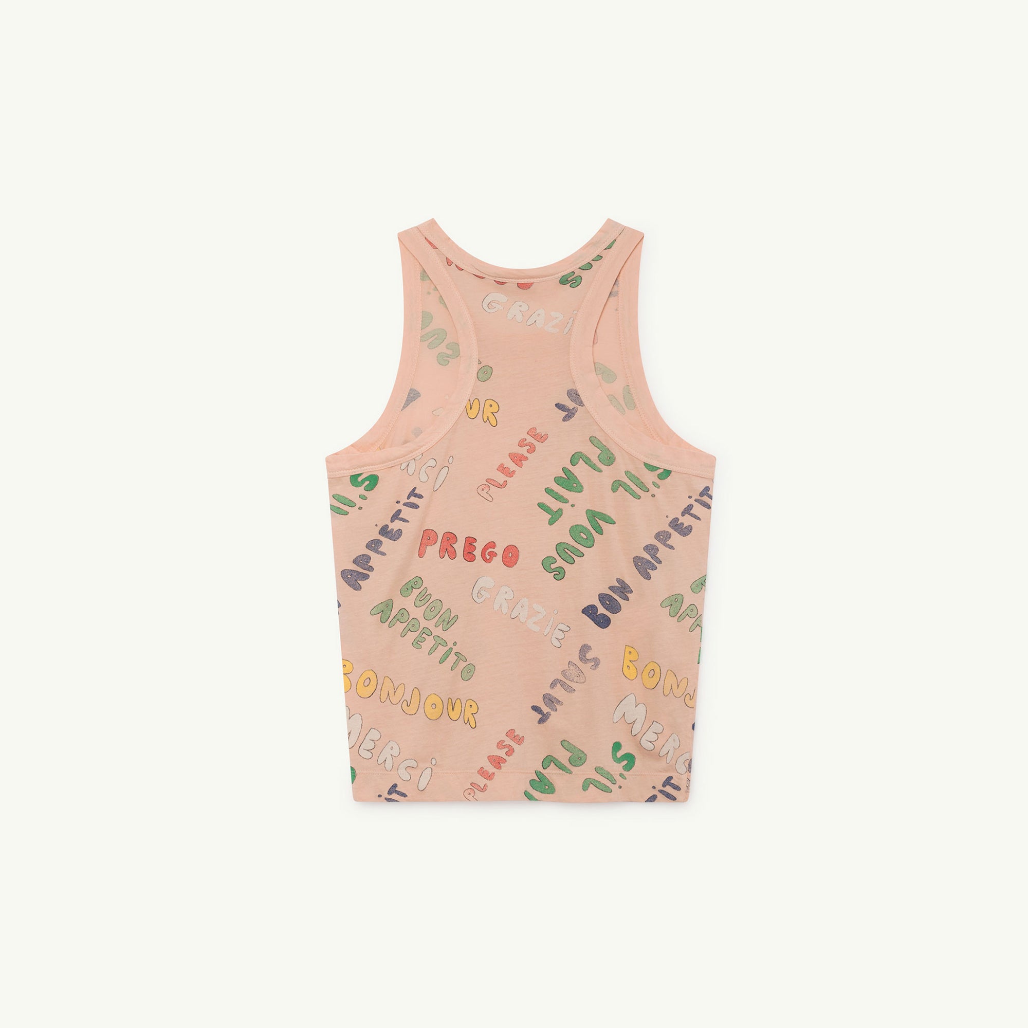 Girls Pink Logo Cotton Top