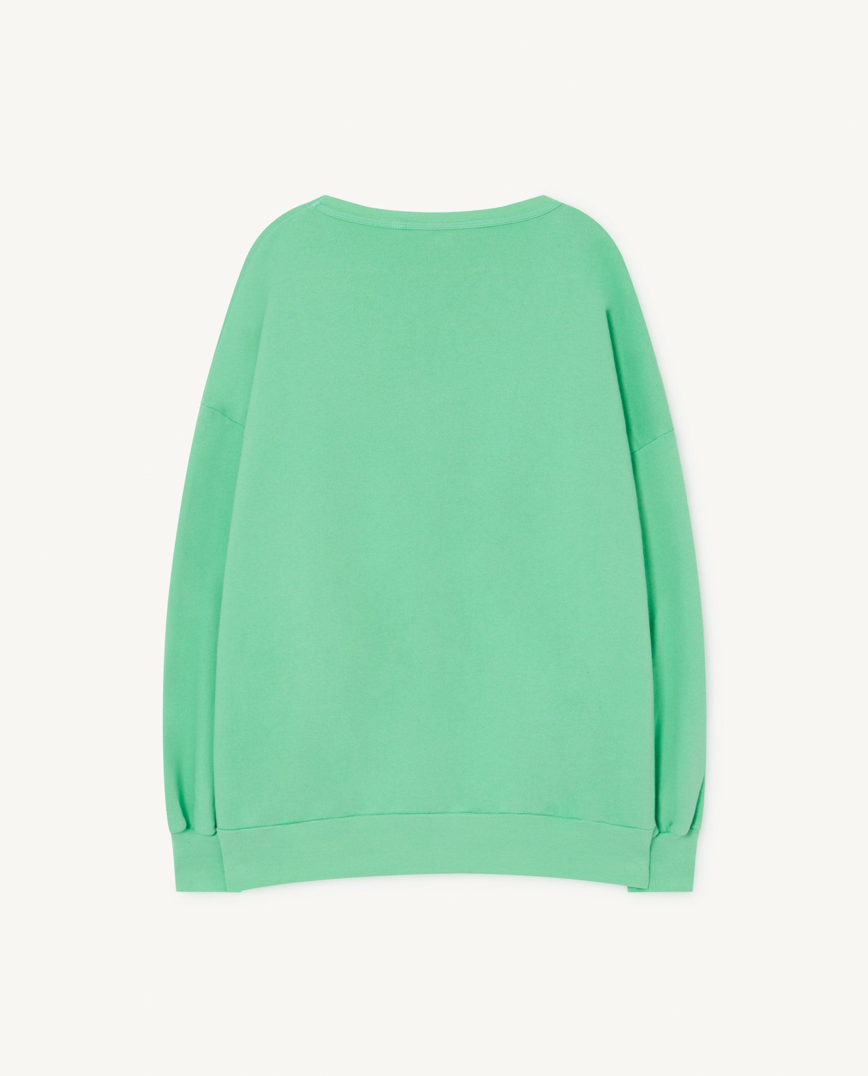 Boys & Girls Green Cotton Sweatshirt