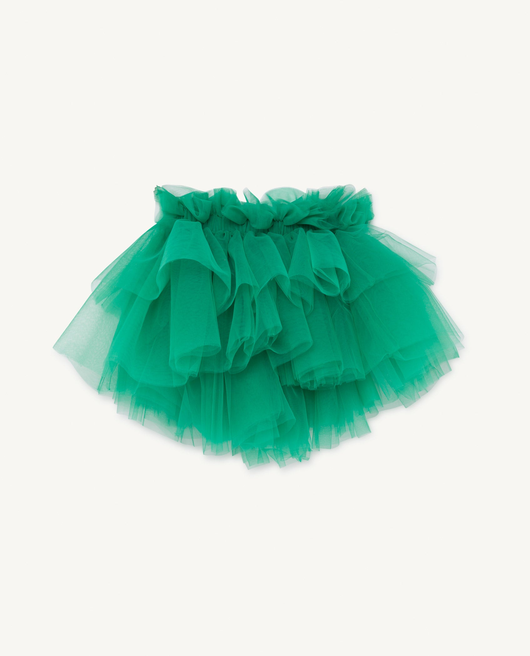 Girls Green Tulle Skirt