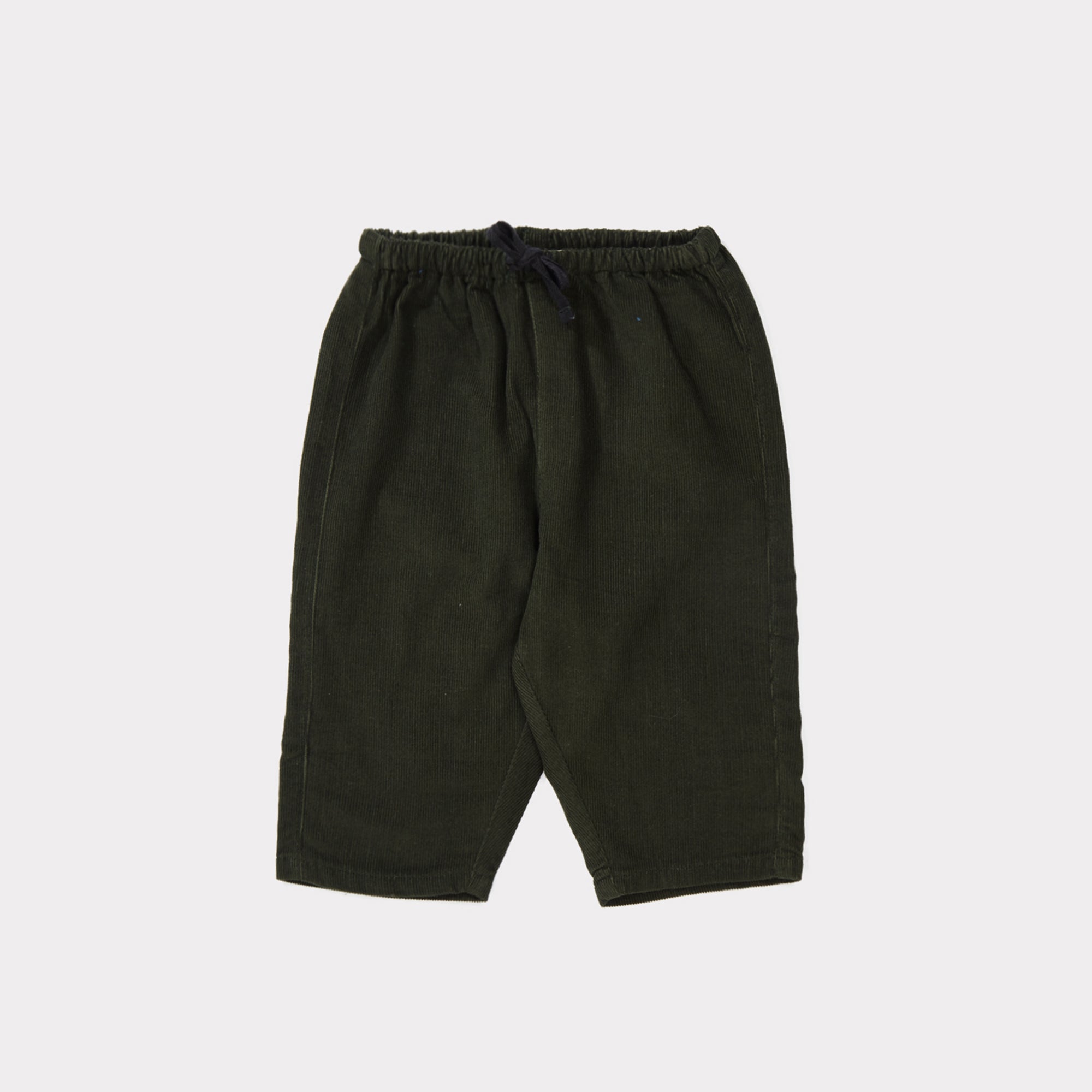 Baby Forest Green Cotton Trousers