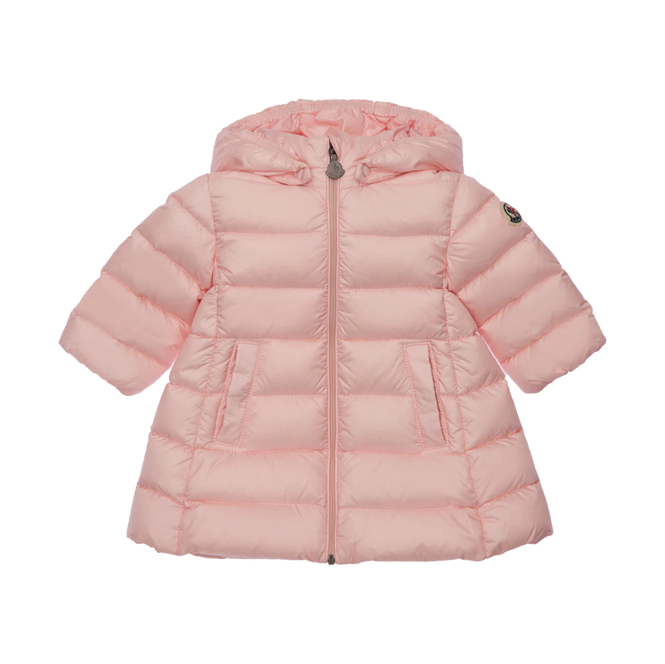 Baby Girls Pink "MAJEURE" Padded Down Coat