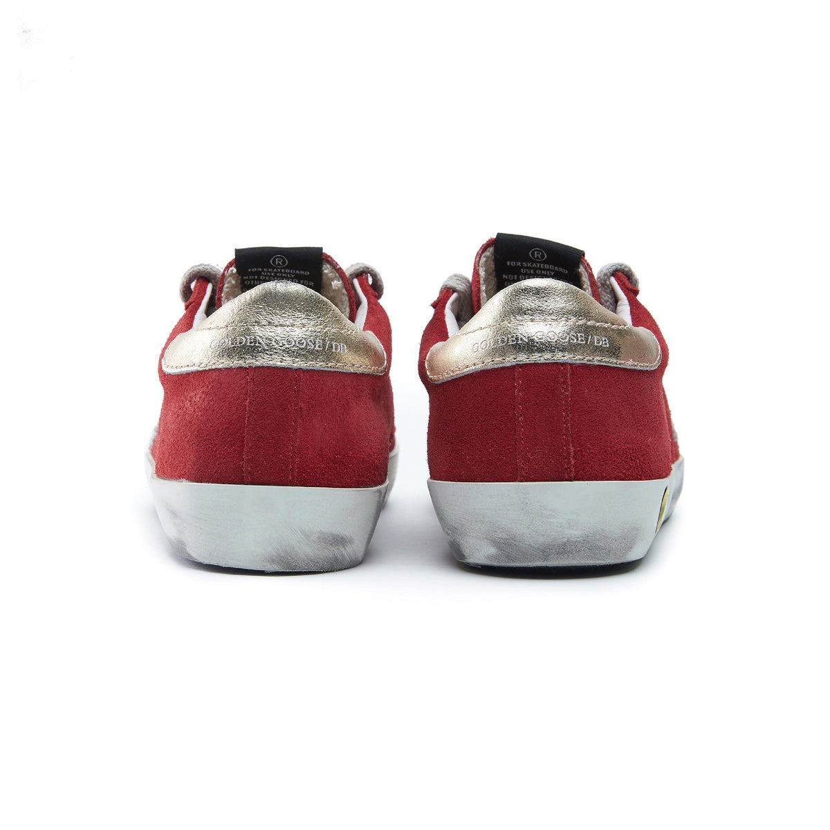 Chaussures en cuir étoile rouge et argent pour bébés garçons et bébés filles