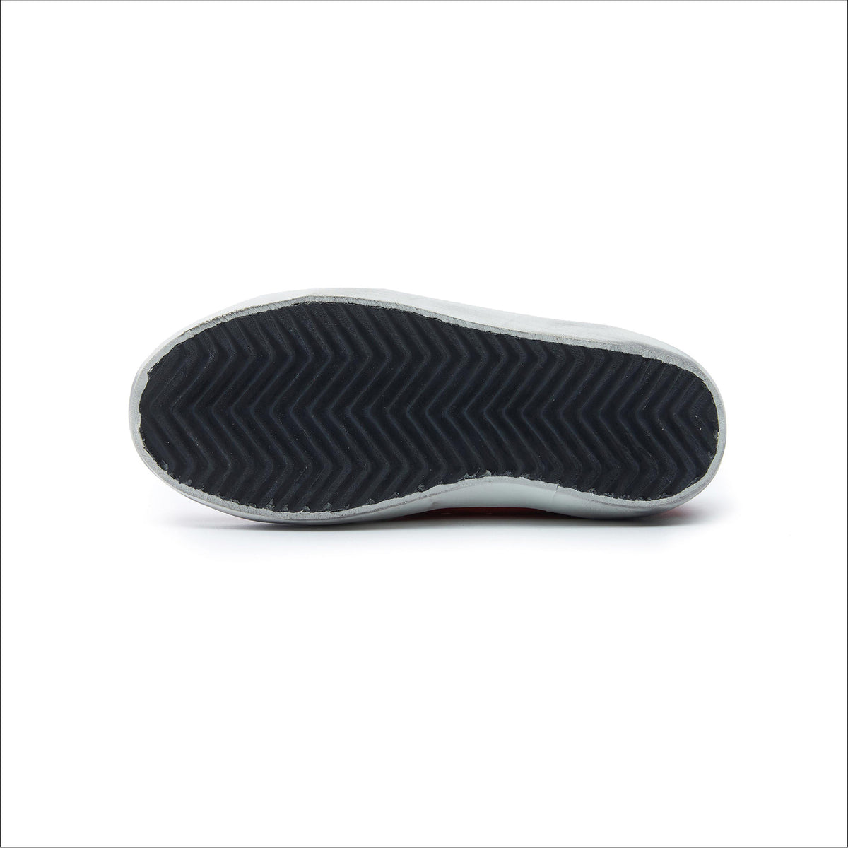 Chaussures en cuir étoile rouge et argent pour bébés garçons et bébés filles