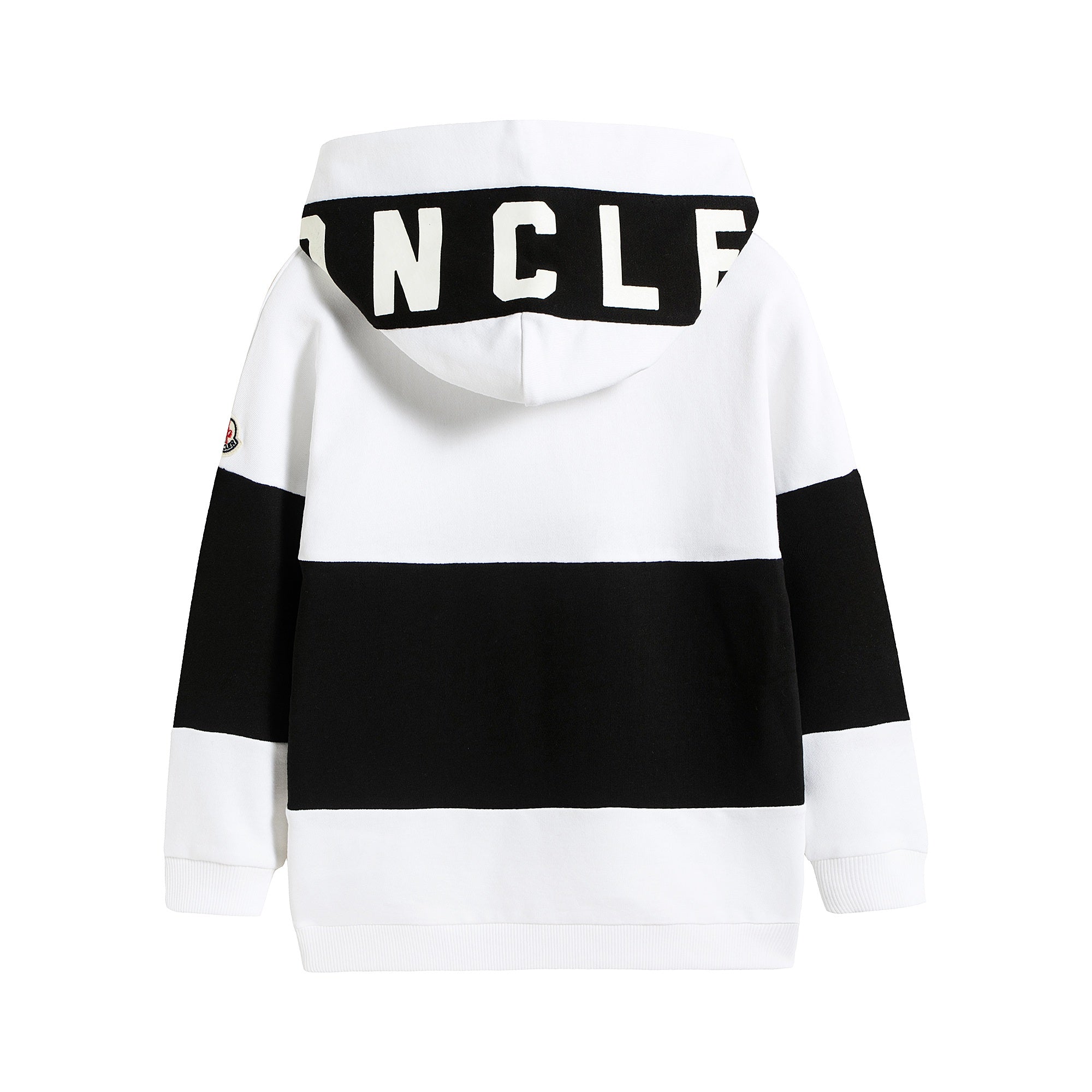 Girls White Logo Hooded Sweatshirt