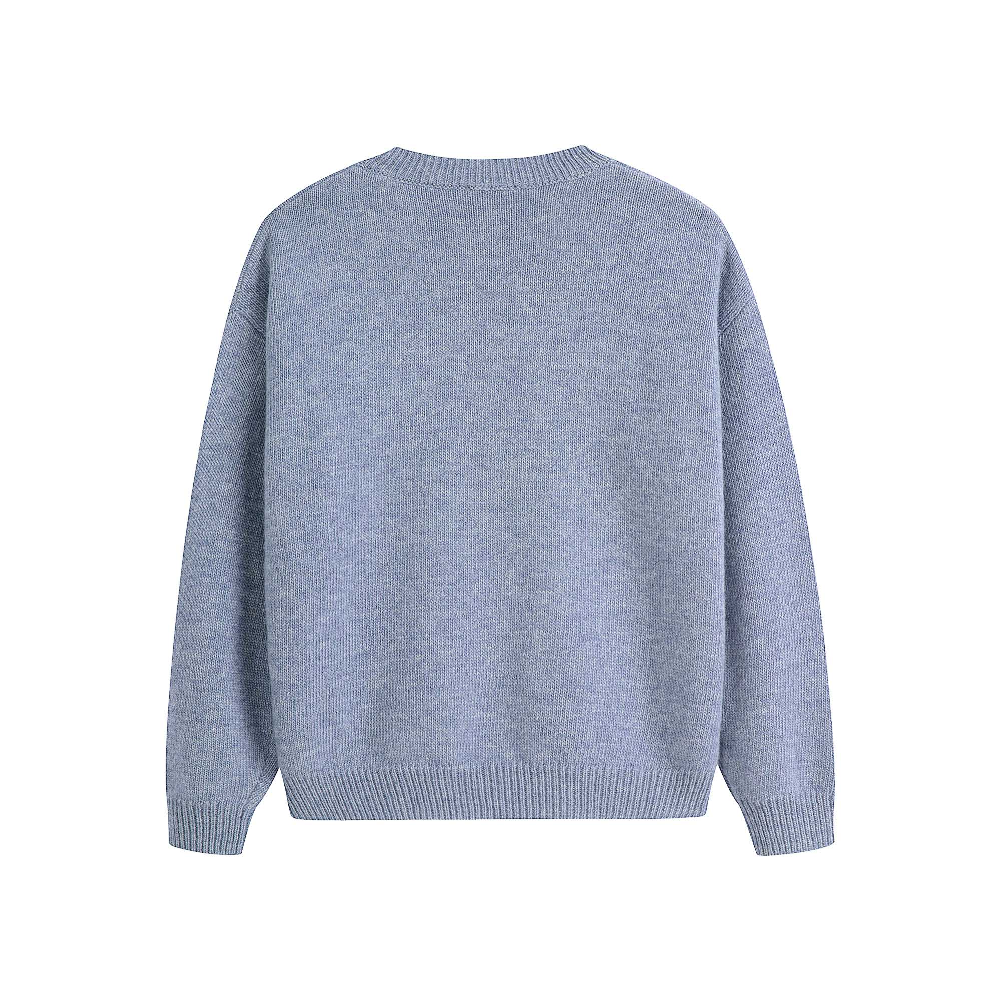 Girls Blue Wool Sweater
