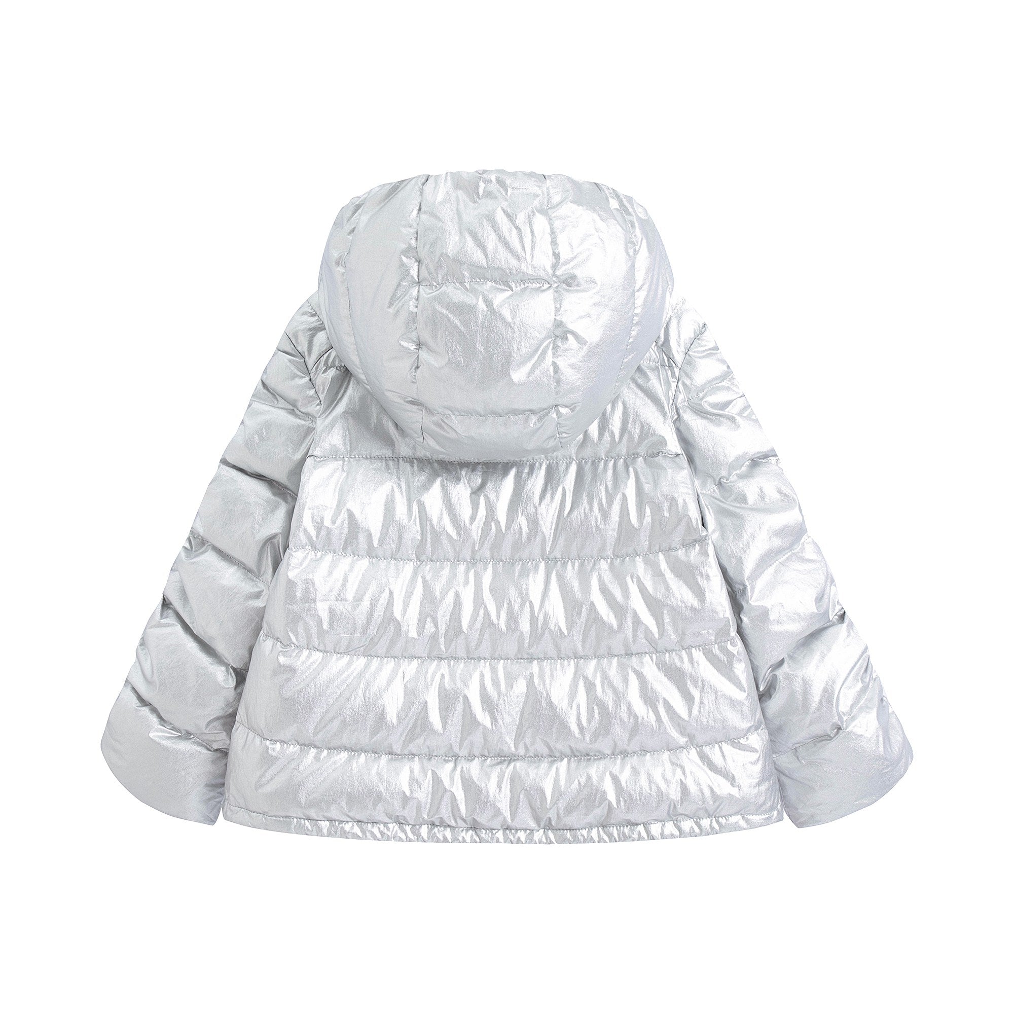 Girls Grey "KERIMA" Padded Down Jacket