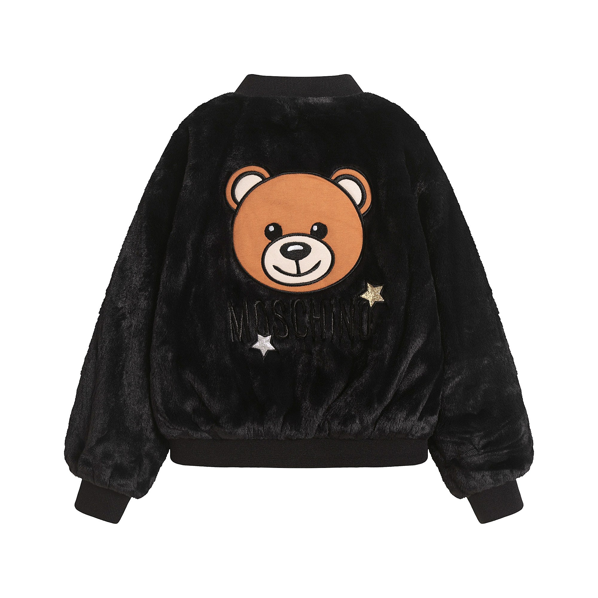 Girls Black Logo Jacket