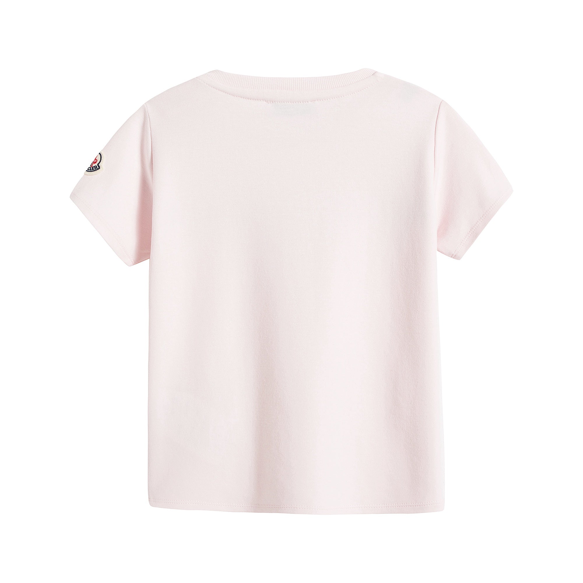 Baby Girls Light Pink Cotton T-Shirt