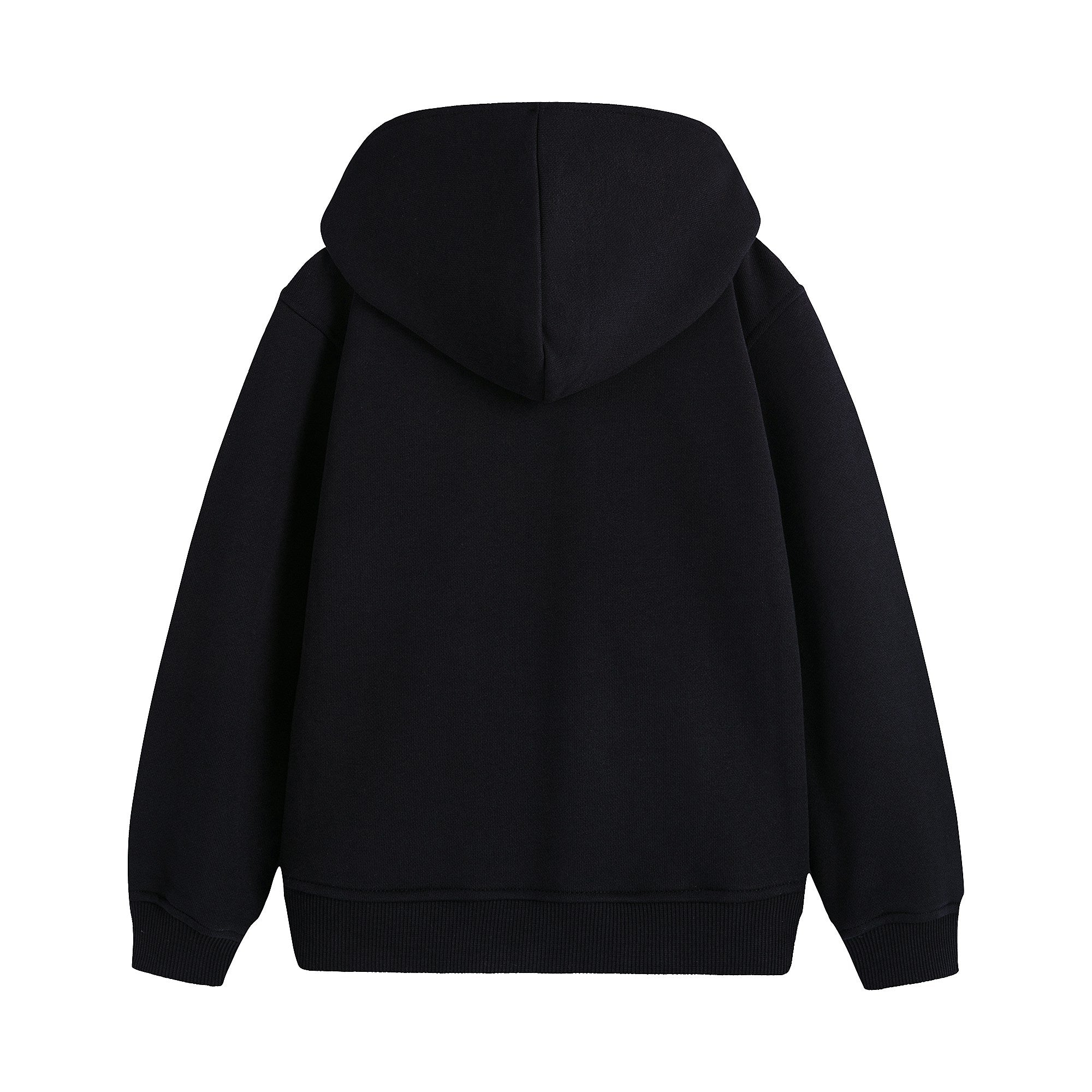 Boys & Girls Black Printed Cotton Sweatshirt