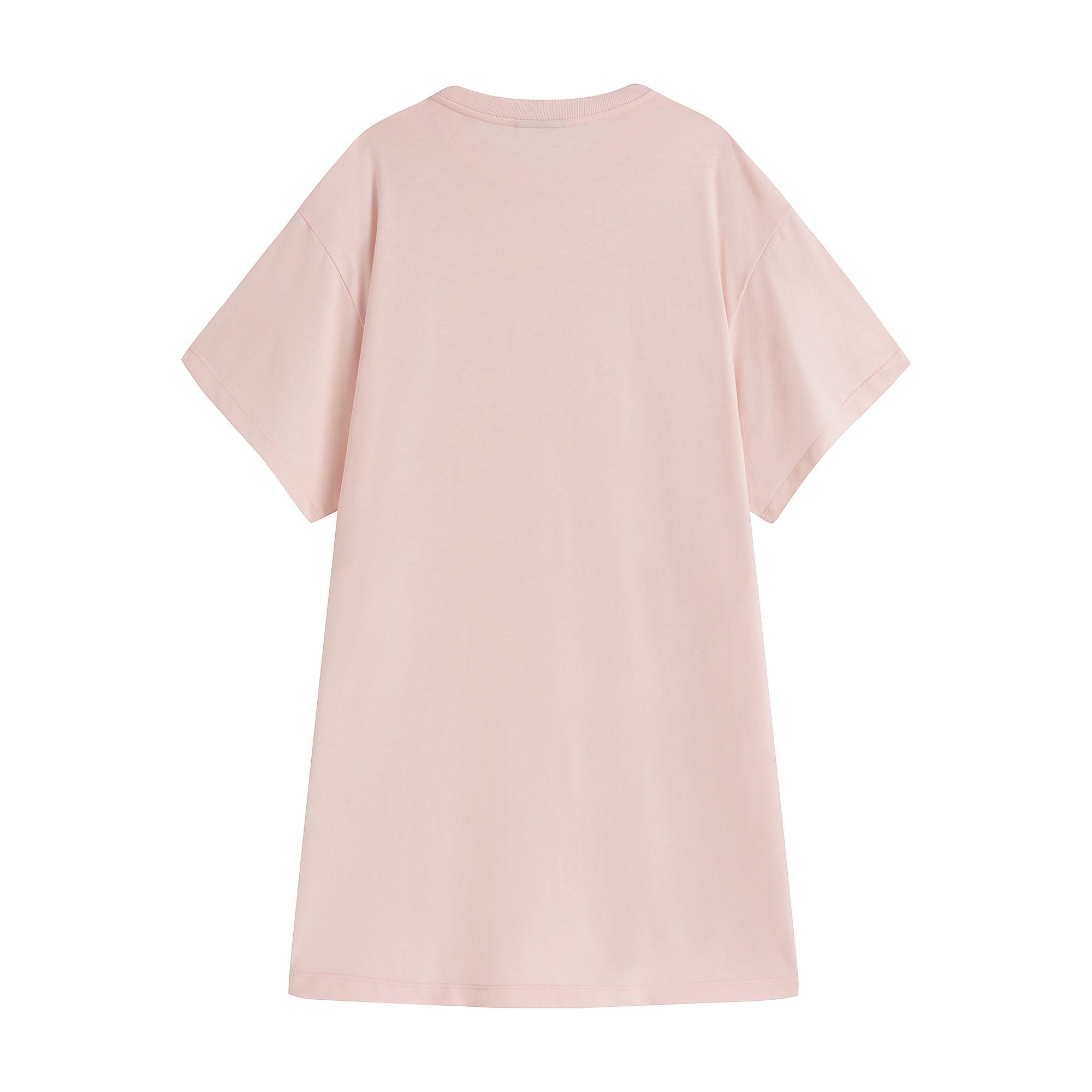 Girls Pink T-shirt Dress