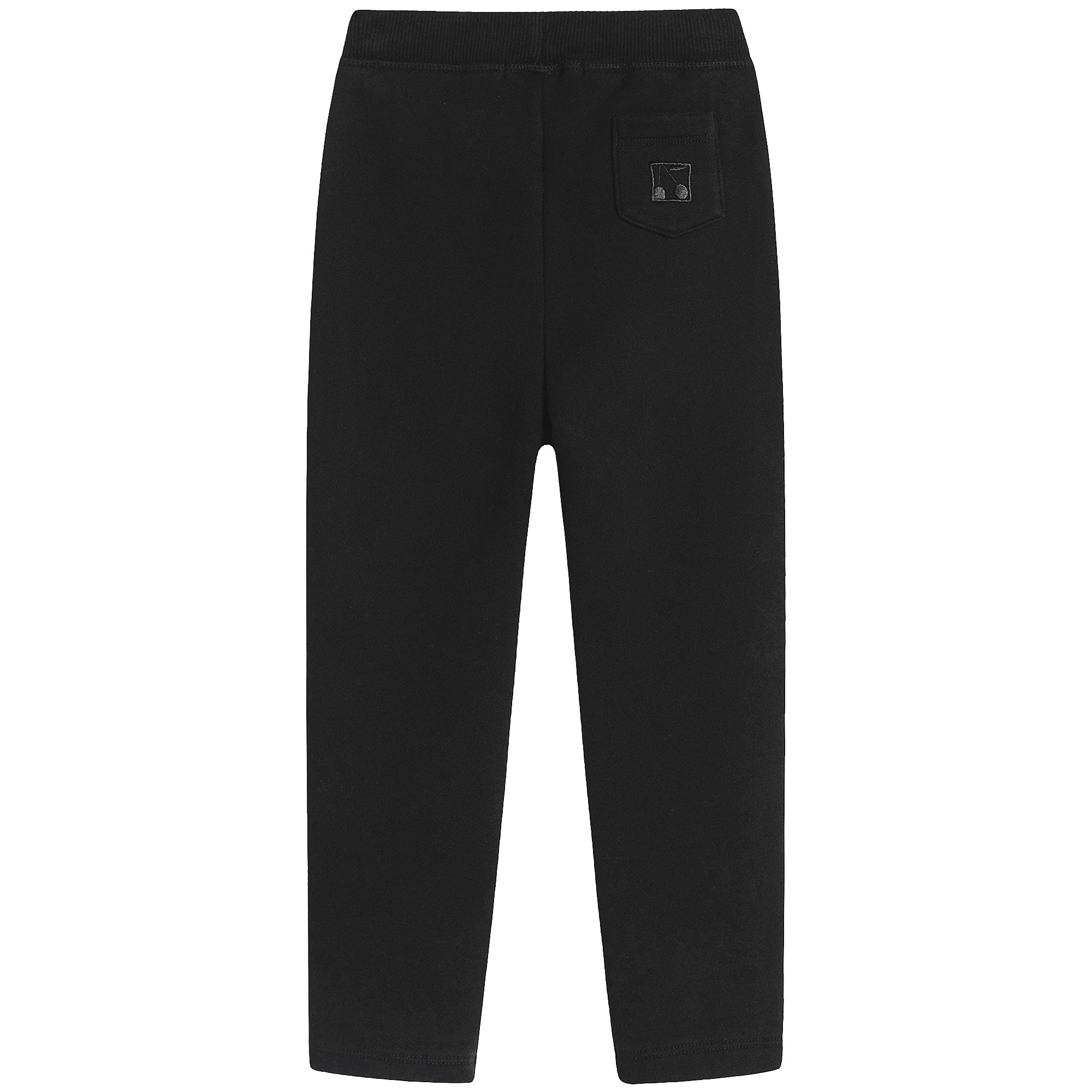 Girls Black Cotton Pants