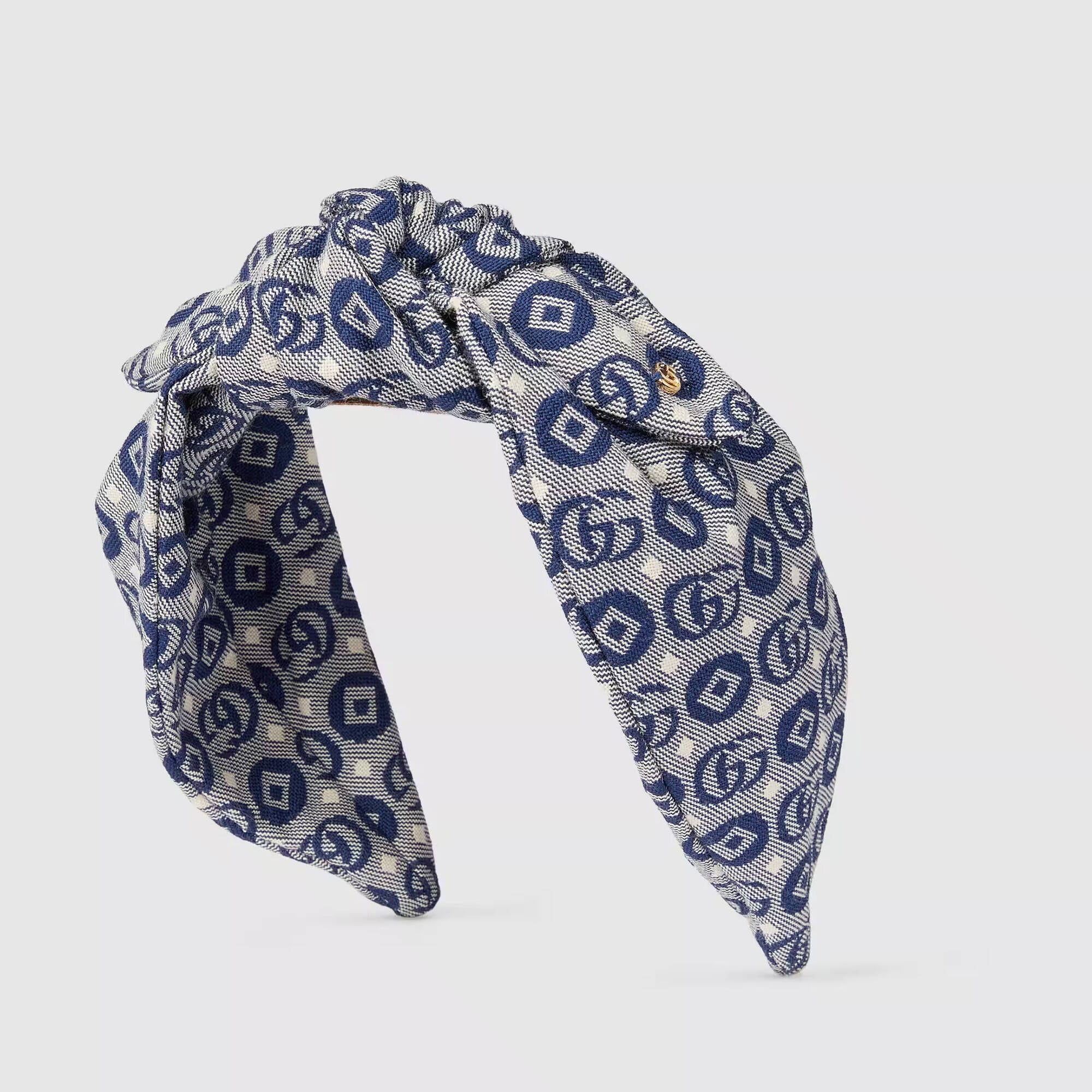 Girls Blue Logo Headband