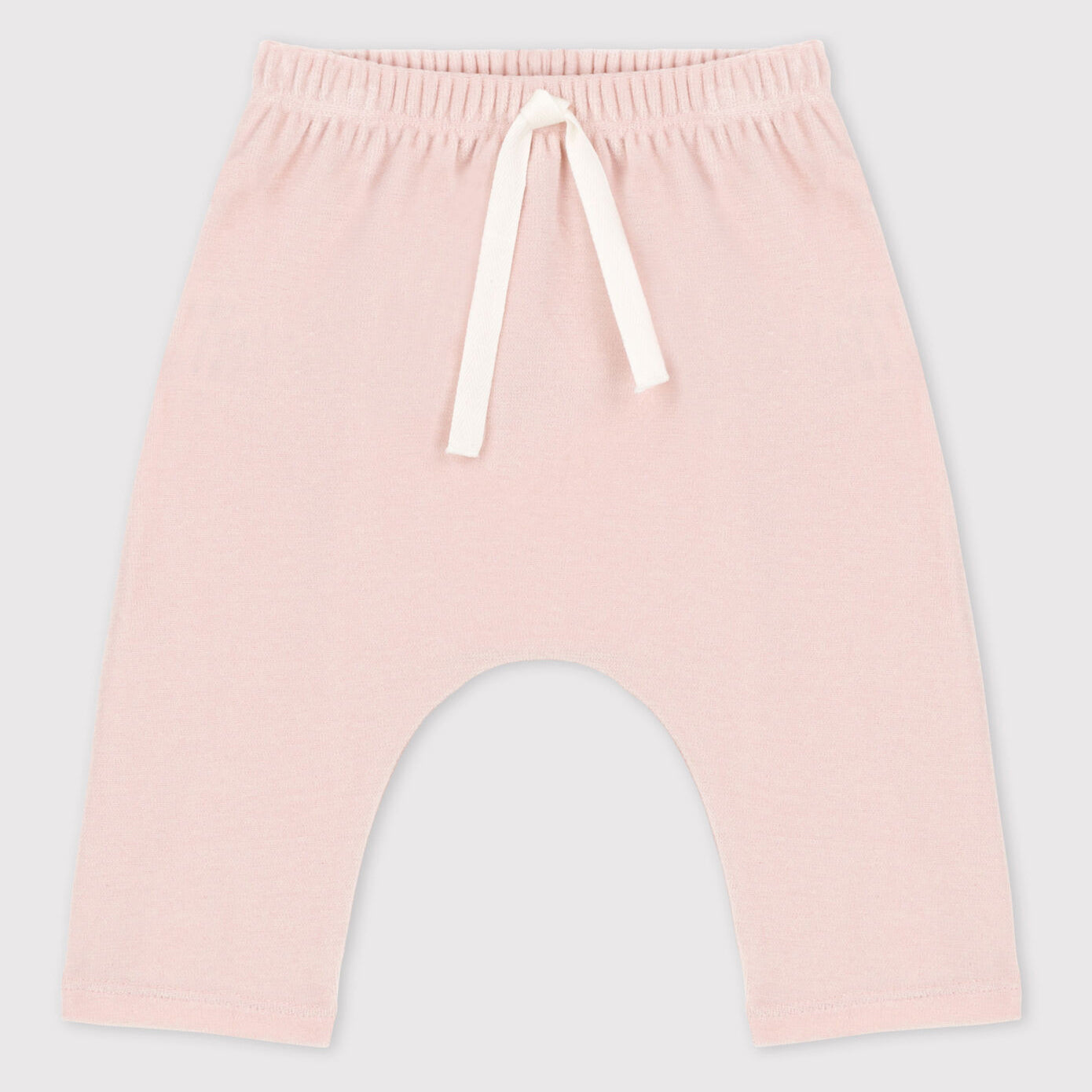 Baby Girls Pink Cotton Trousers