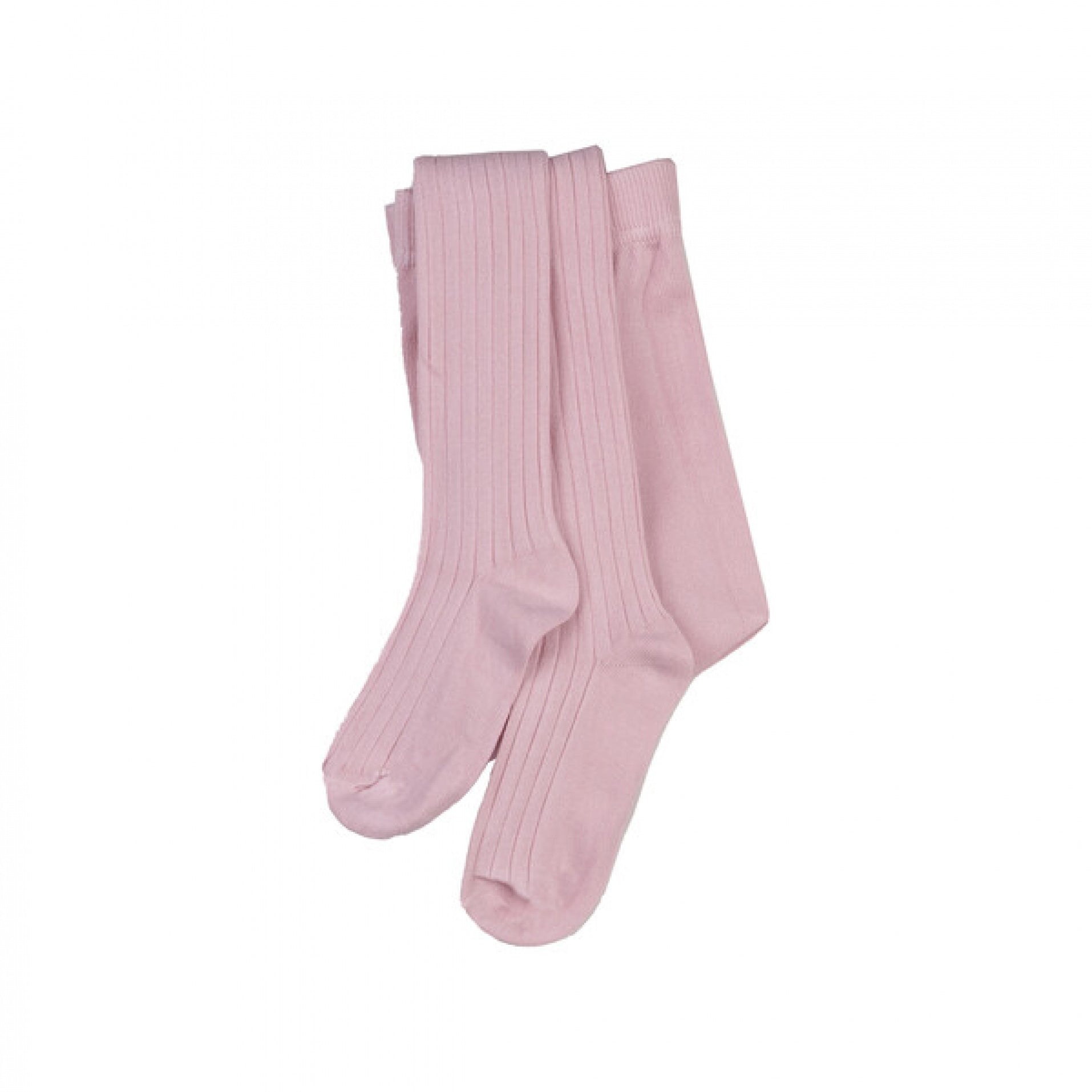Girls Pink Cotton Tights