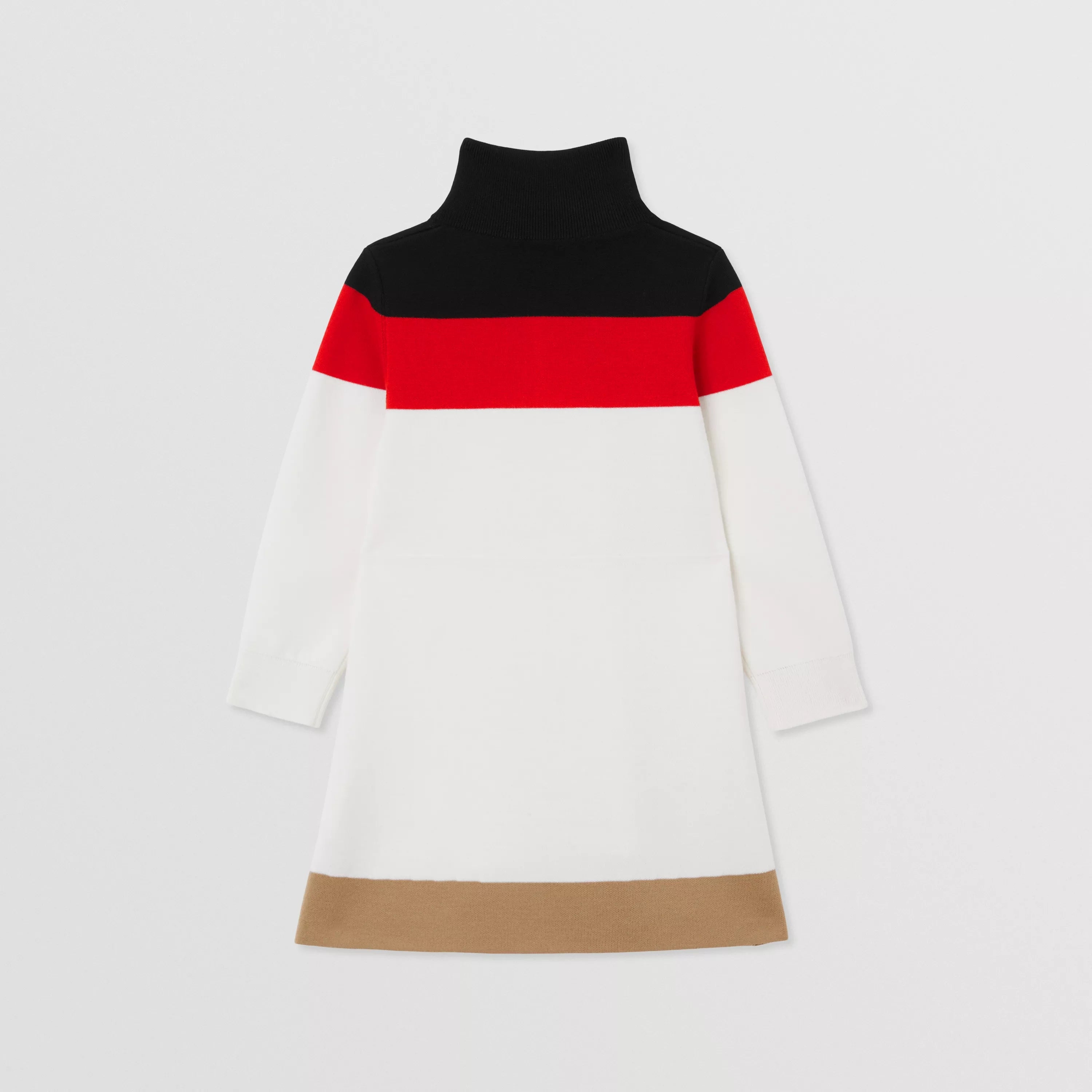 Girls White Wool Dress
