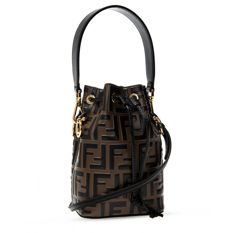 Girls Brown FF Shoulder Bag