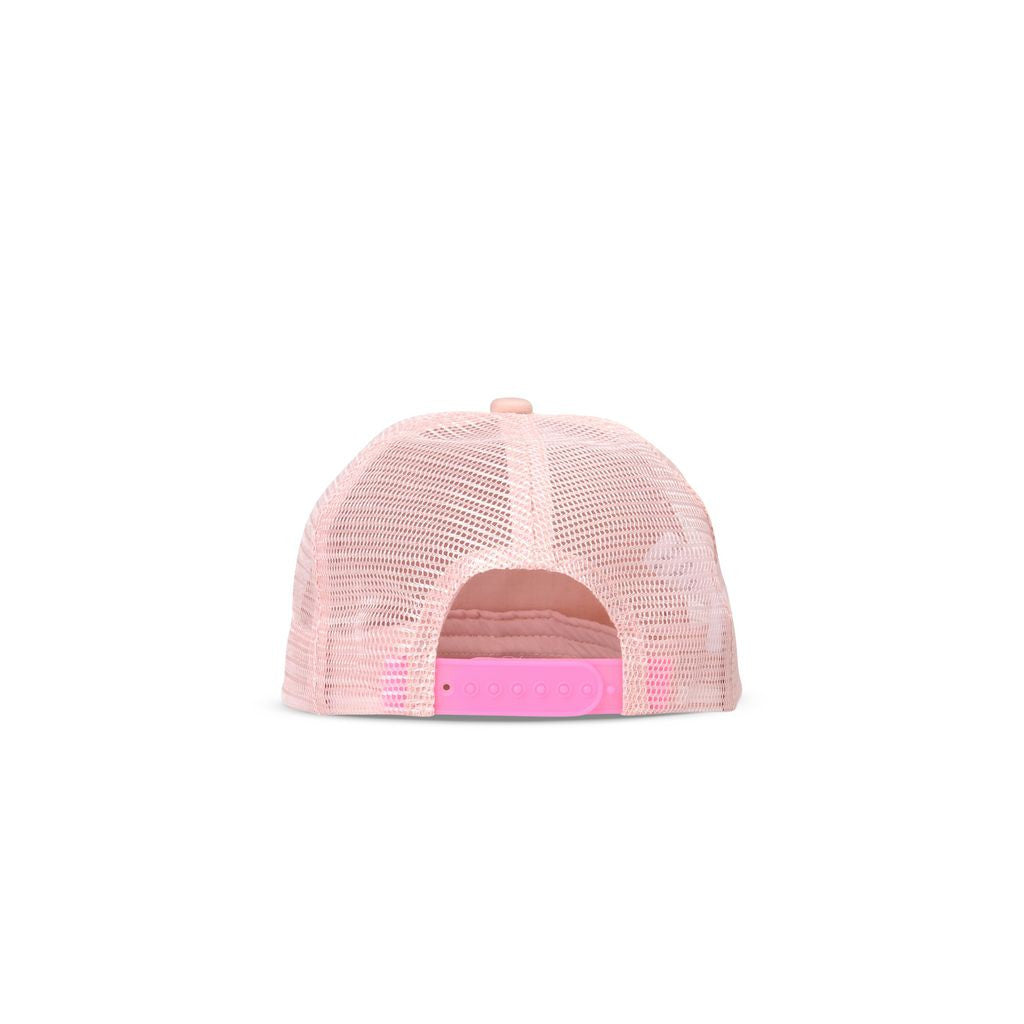 Girls Pink & White 'Hampton' Cap - CÉMAROSE | Children's Fashion Store - 2