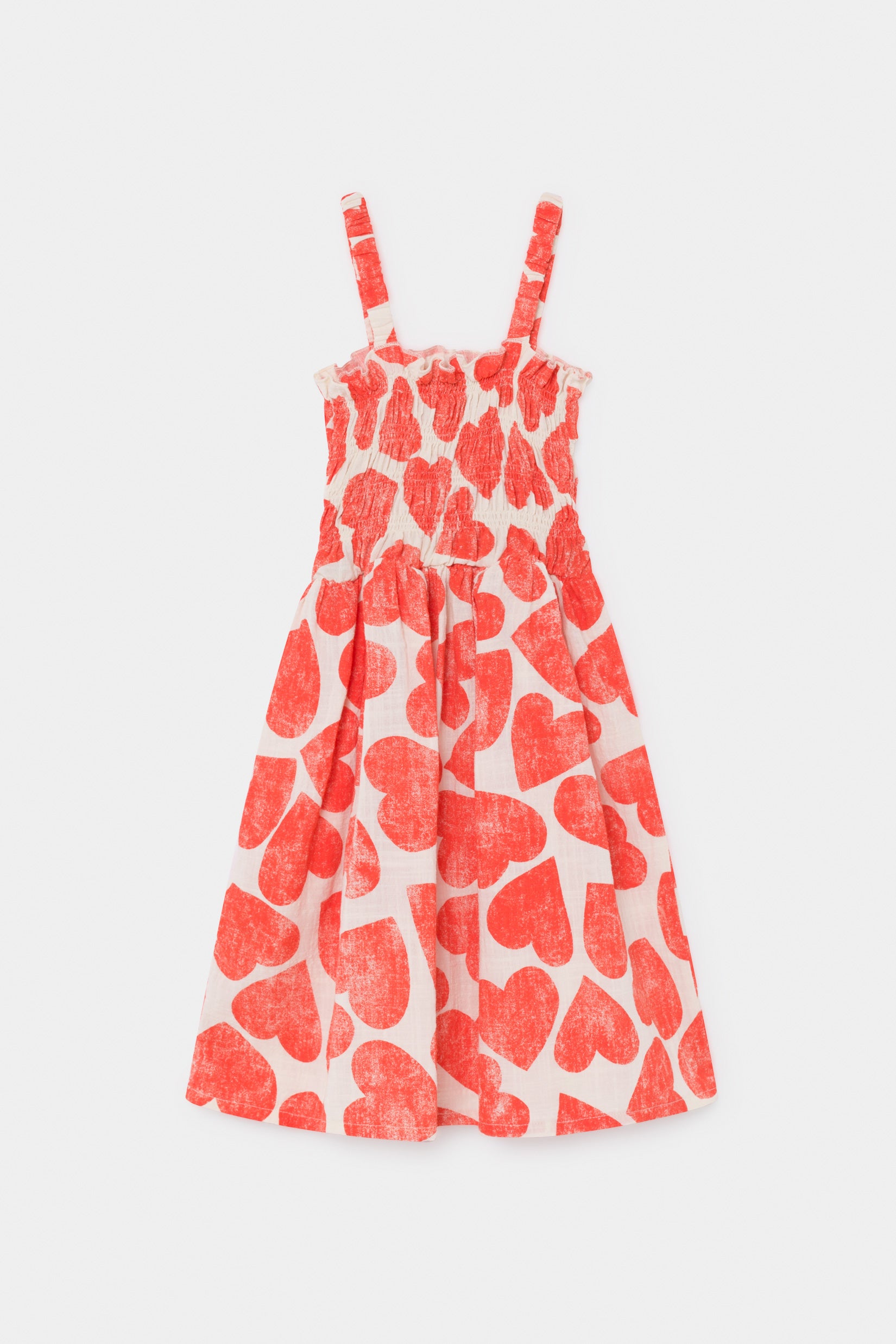 Girls Red Heart Dress
