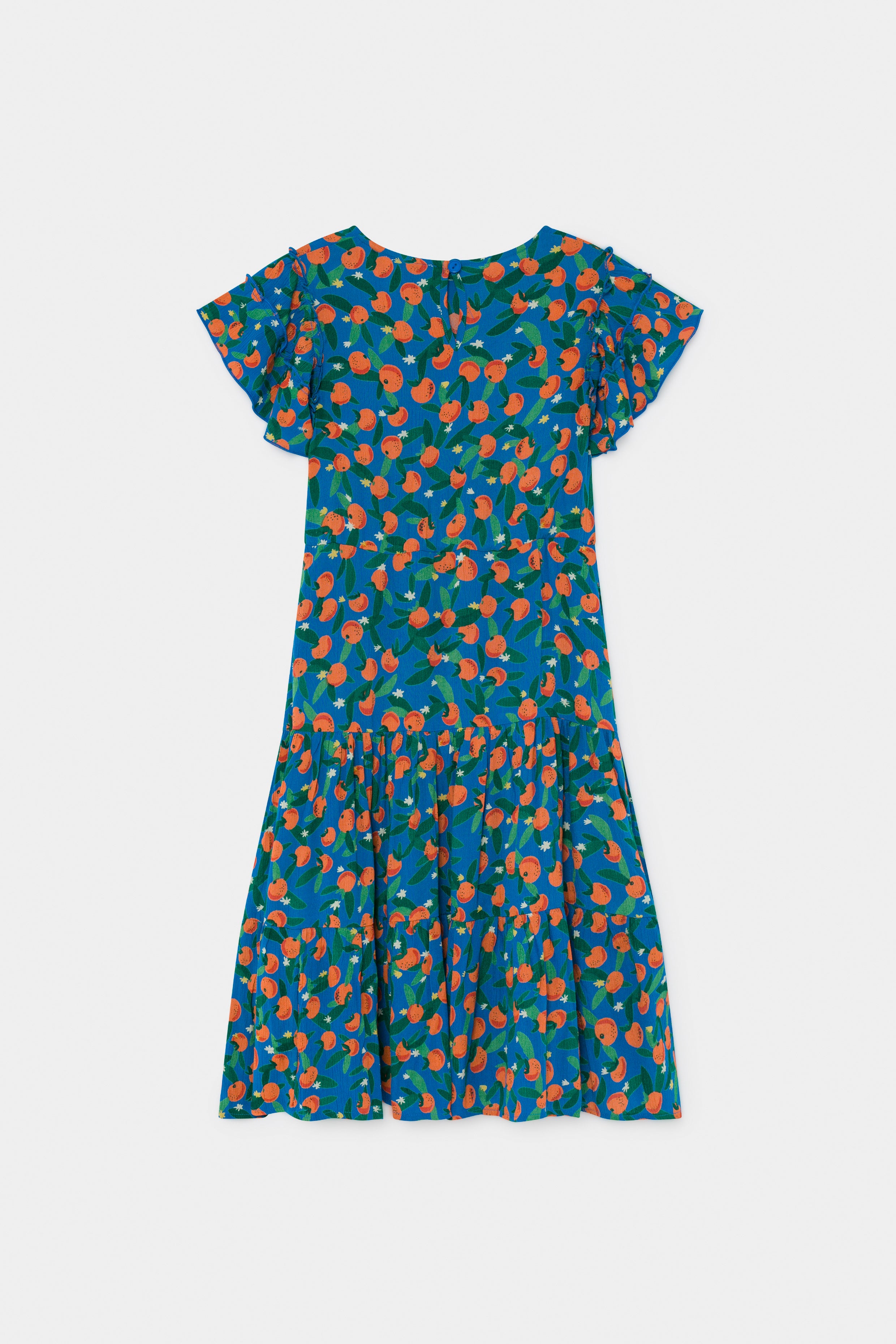 Girls Blue Orange Dress