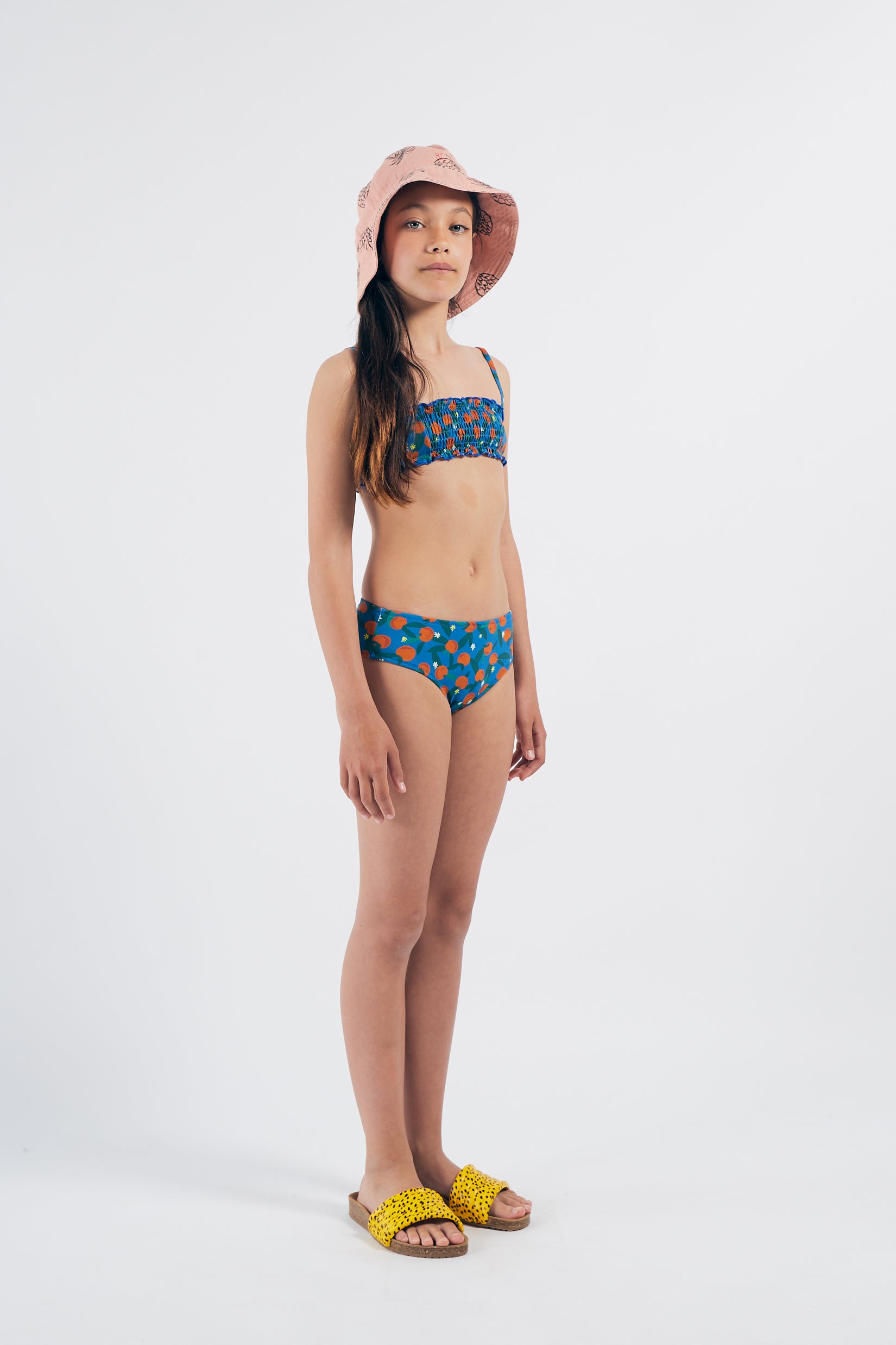 Girls Blue Orange Bikini