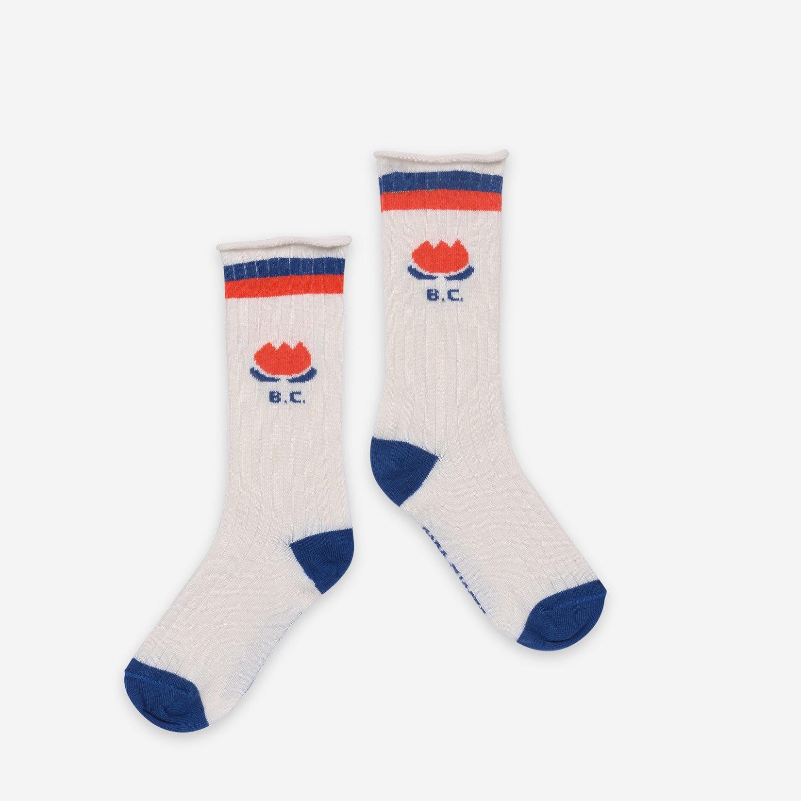 Girls Chocolate Flower Long Socks