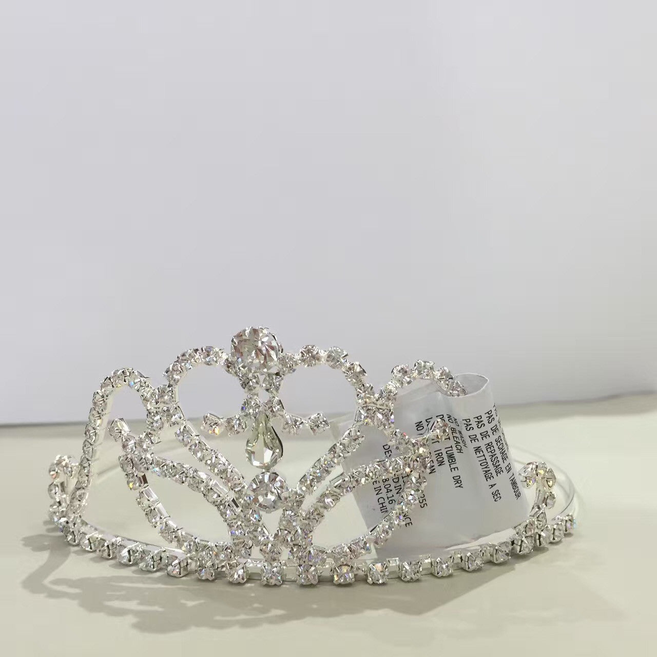 Girls Silver Rainstone Crown Headband - CÉMAROSE | Children's Fashion Store