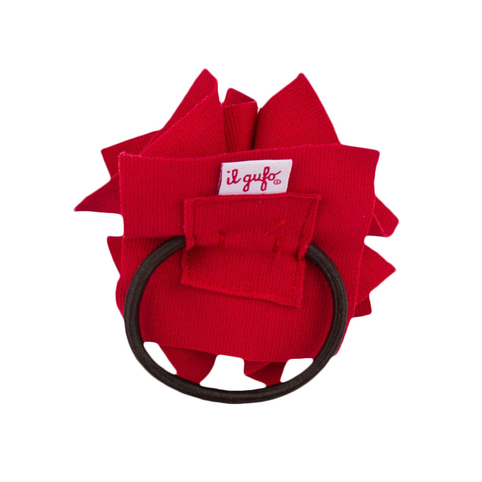 Girls Red Flower Trims Hair Elastic 1439 - CÉMAROSE | Children's Fashion Store - 2