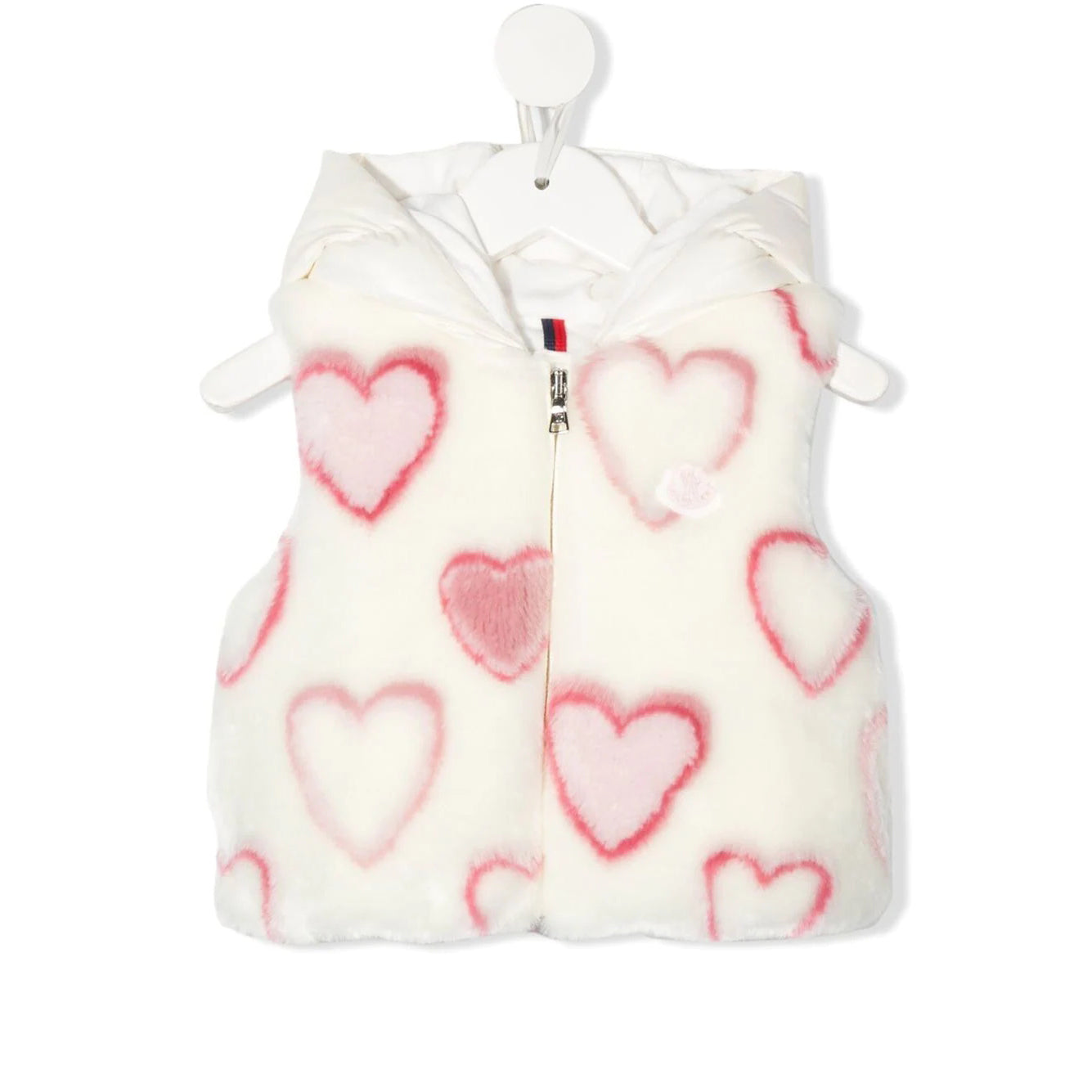 Baby Girls White "ADOLIS" Padded Down Gilet
