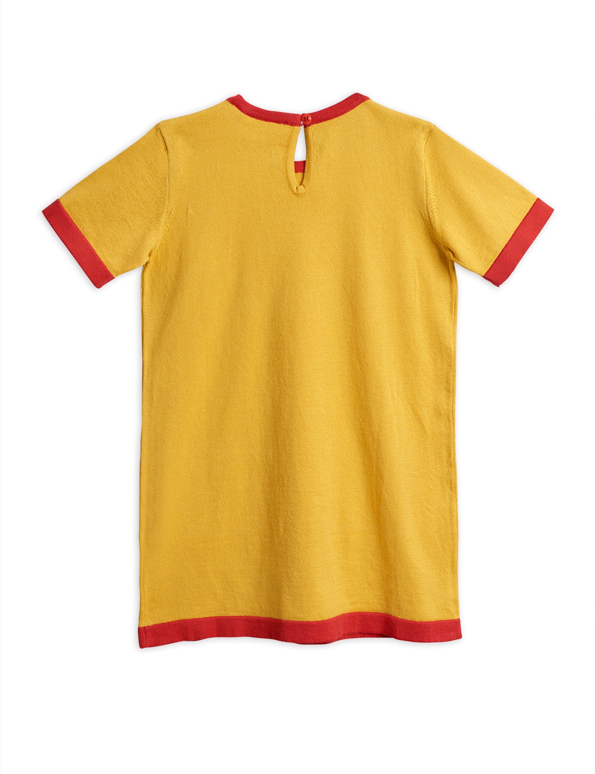 Girls Yellow Cotton Dress