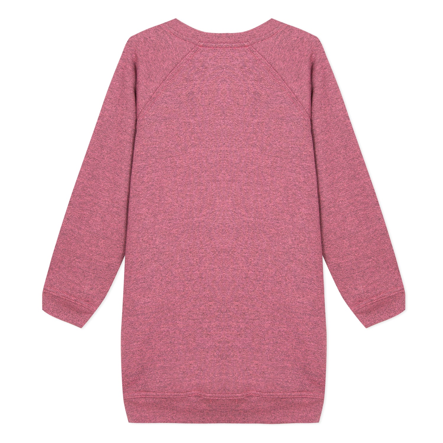 Girls Bright Pink Tiger Cotton Dress