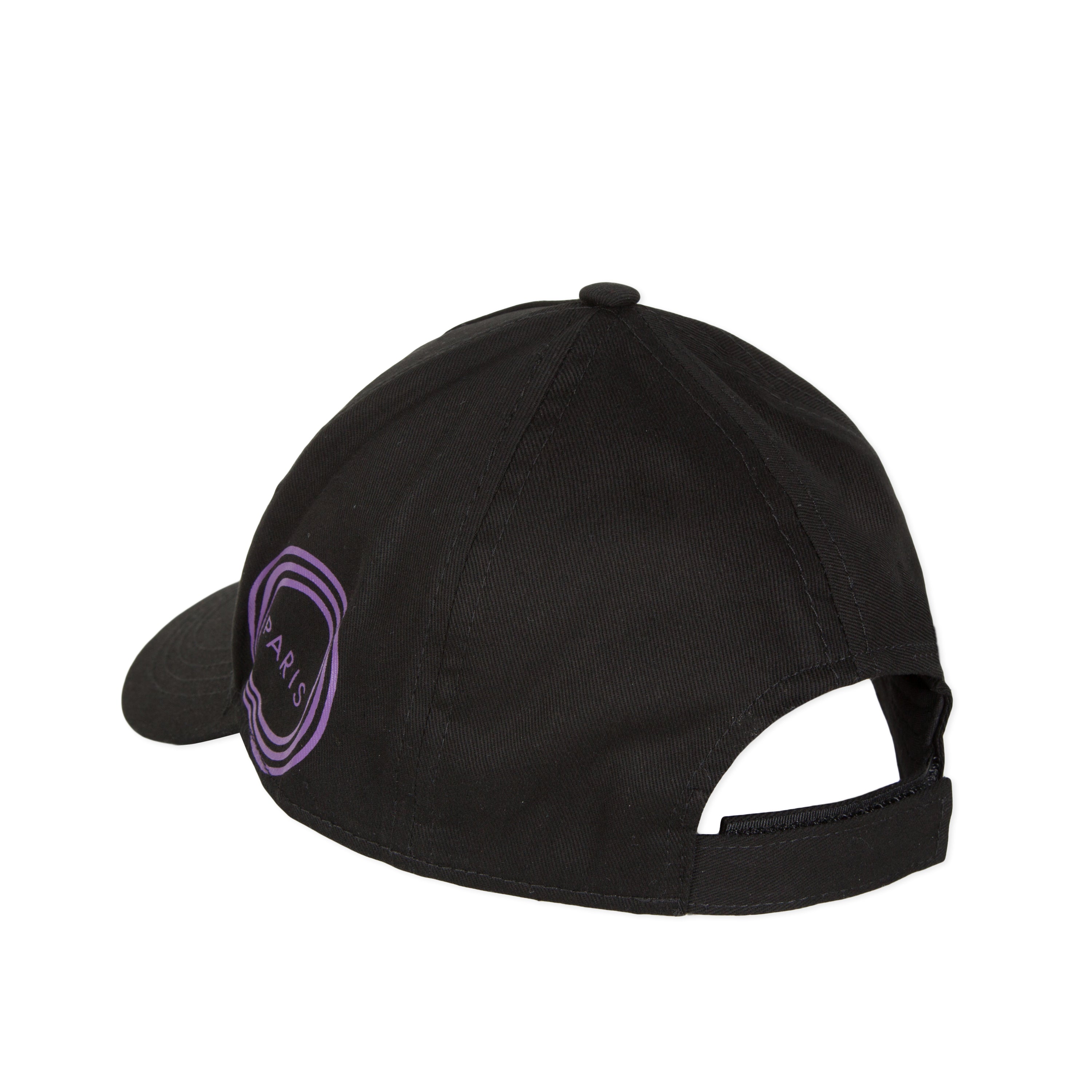 Girls Black Logo Cotton Hat