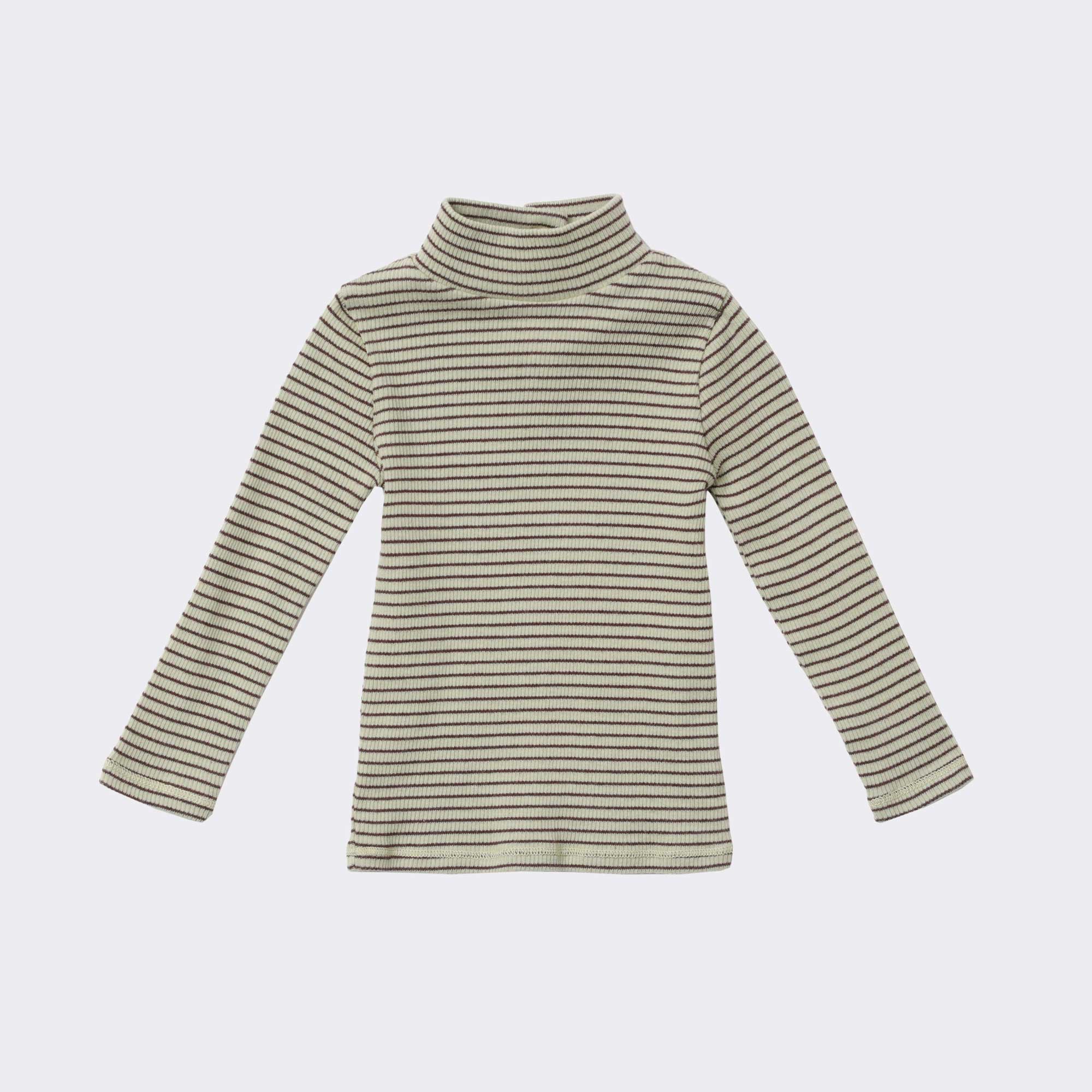 Baby Girls Lemon Stripes Cotton T-Shirt