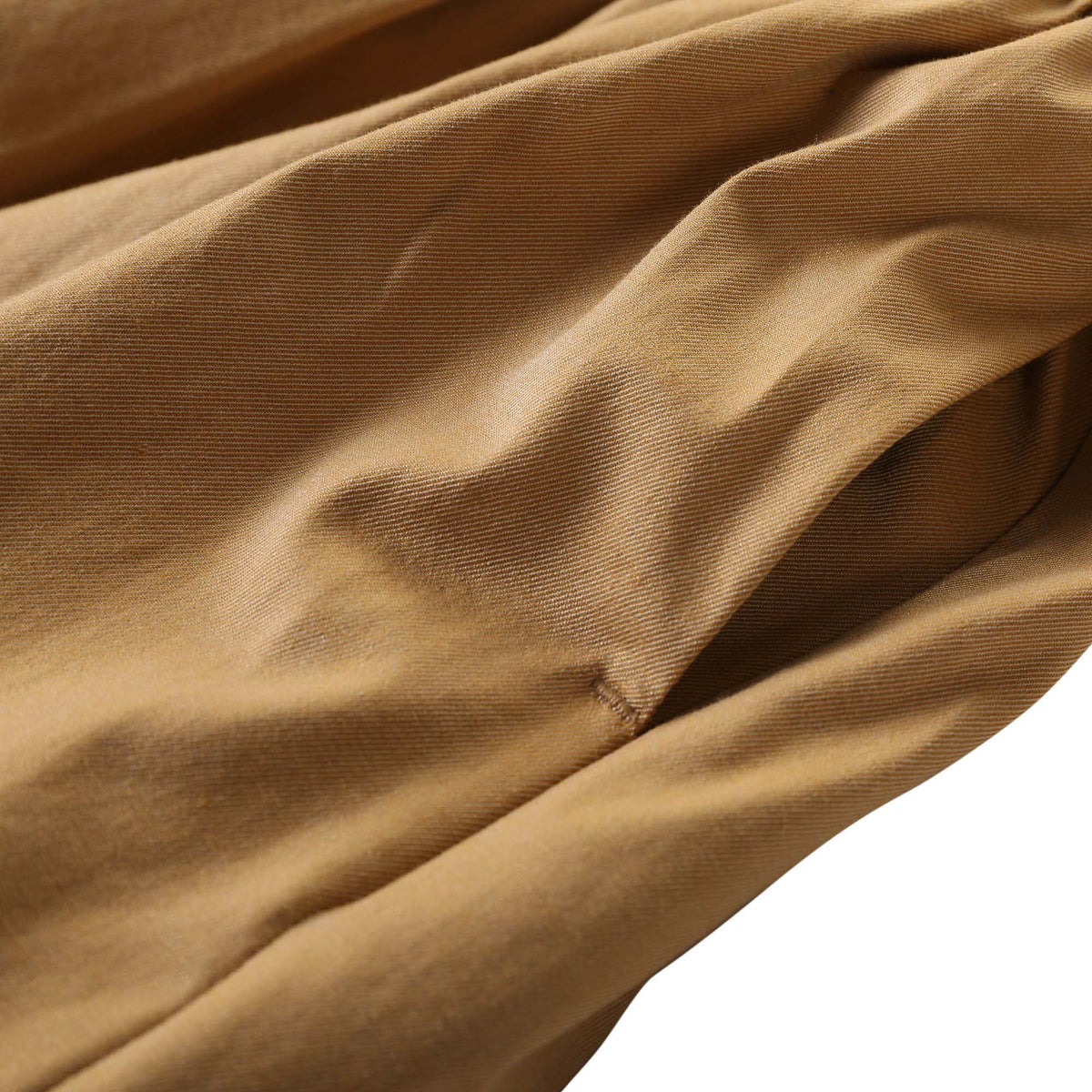 Girls Beige Cotton Trench Dress - CÉMAROSE | Children's Fashion Store - 5