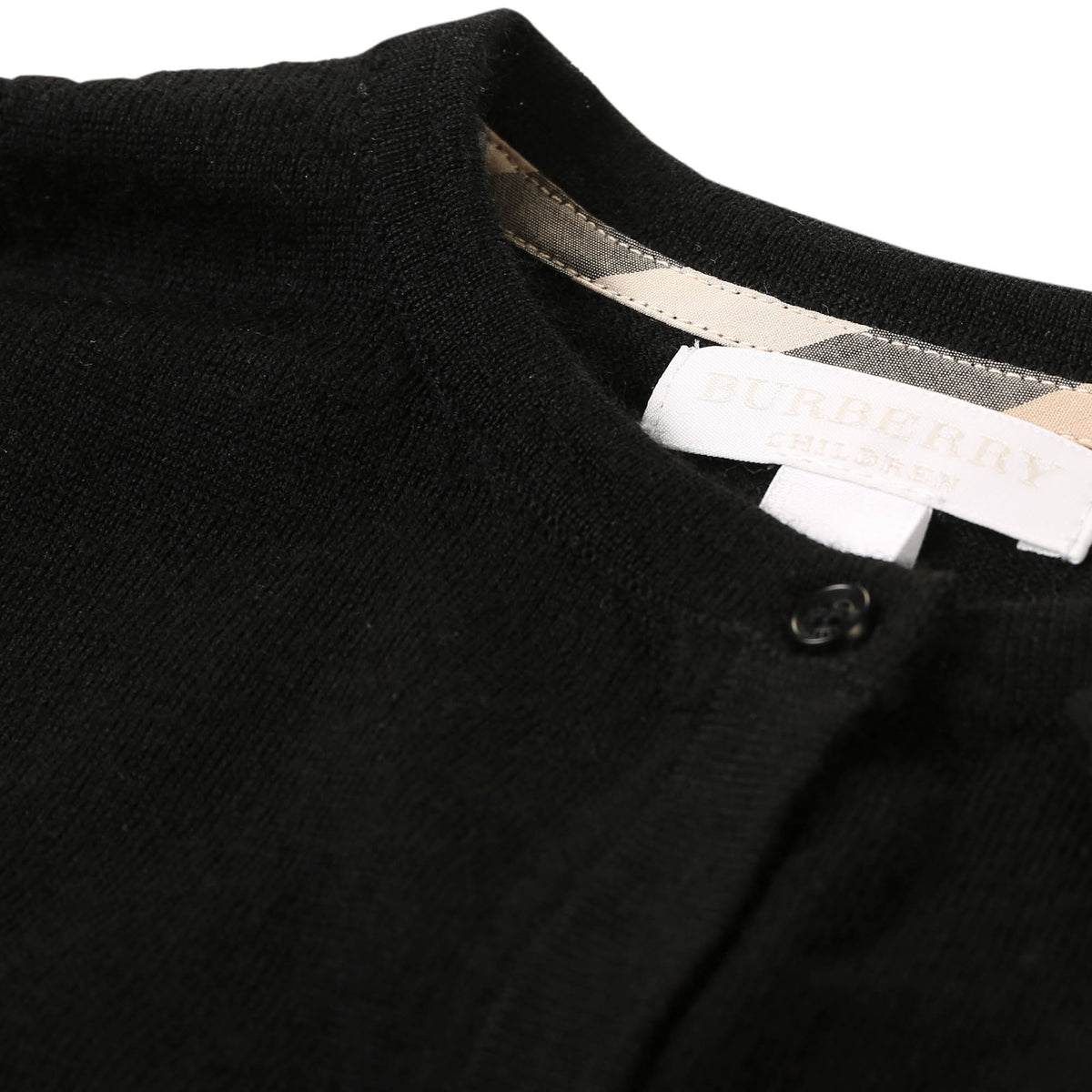 Baby Girls Black Bow Trims Knitted Cardigan - CÉMAROSE | Children's Fashion Store - 3