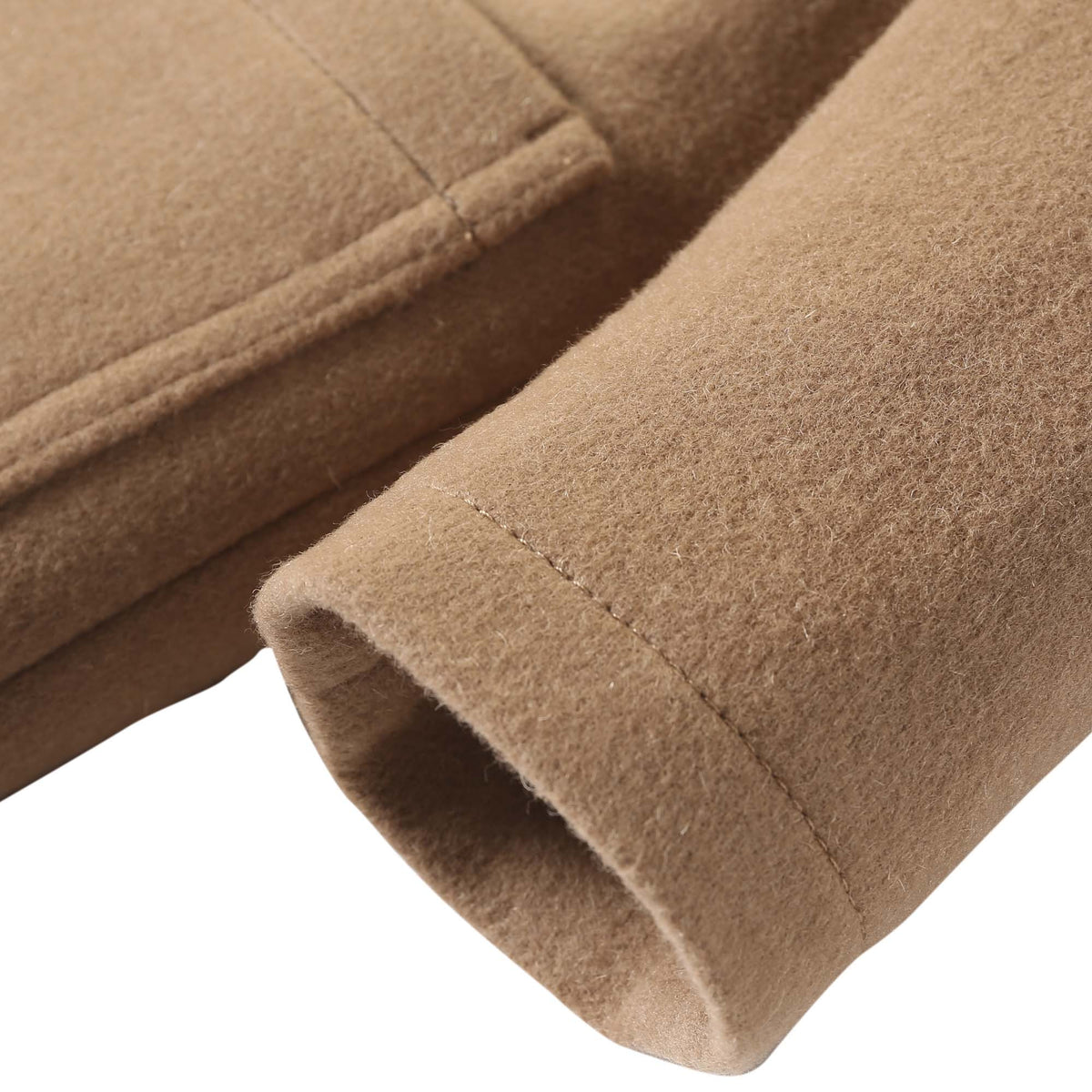 Baby Boys Beige Wool Hooded Duffle Coat - CÉMAROSE | Children's Fashion Store - 5