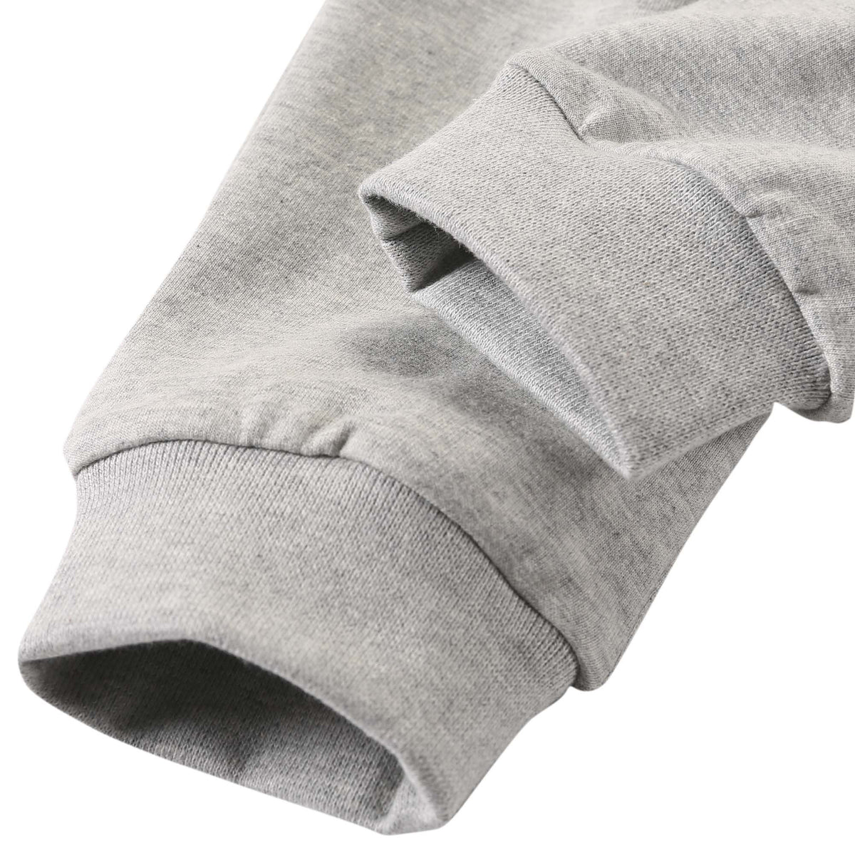 Baby Girls Light Grey Cotton Trouser - CÉMAROSE | Children's Fashion Store - 4