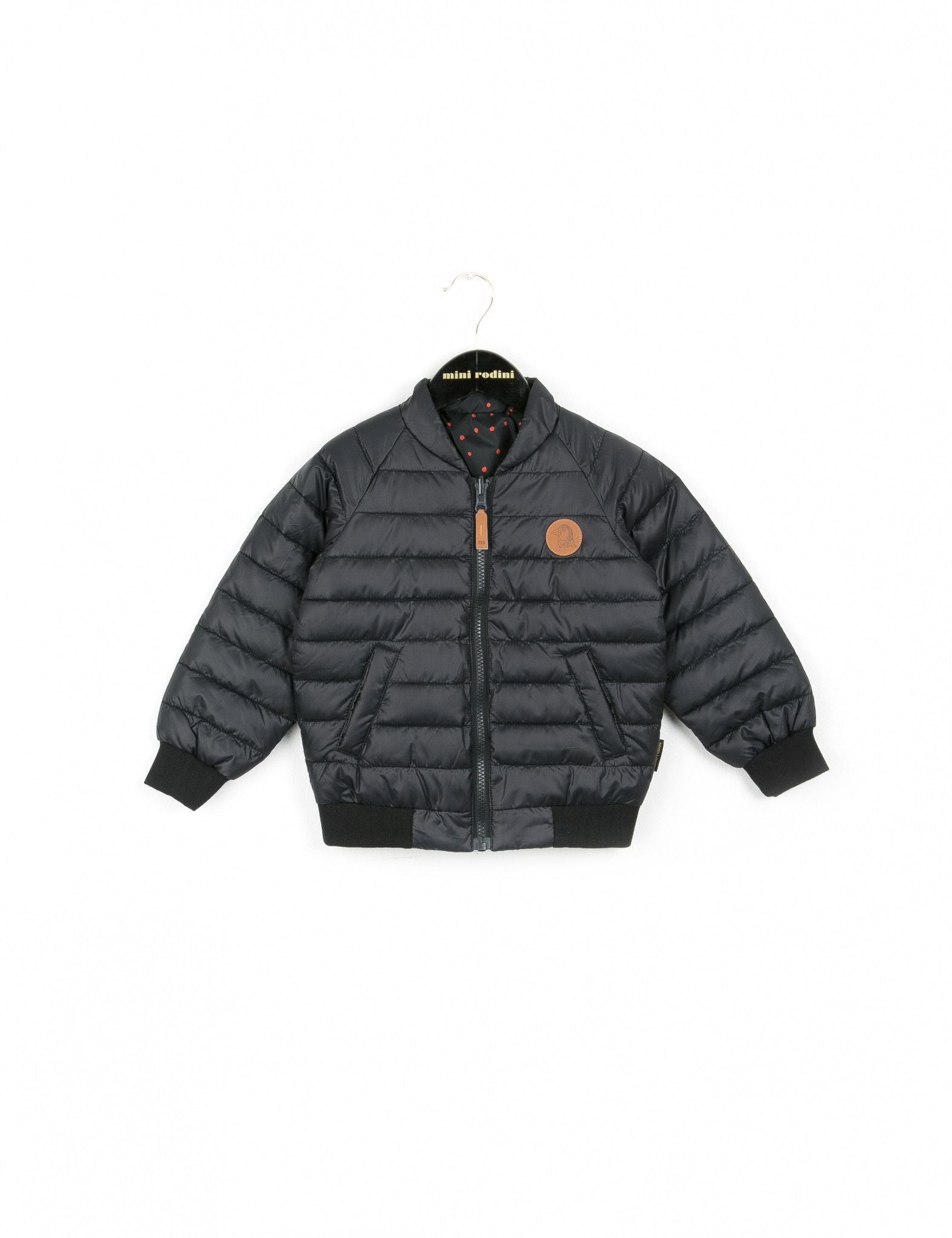 Baby Black Reversible Puff Jacket - CÉMAROSE | Children's Fashion Store - 2
