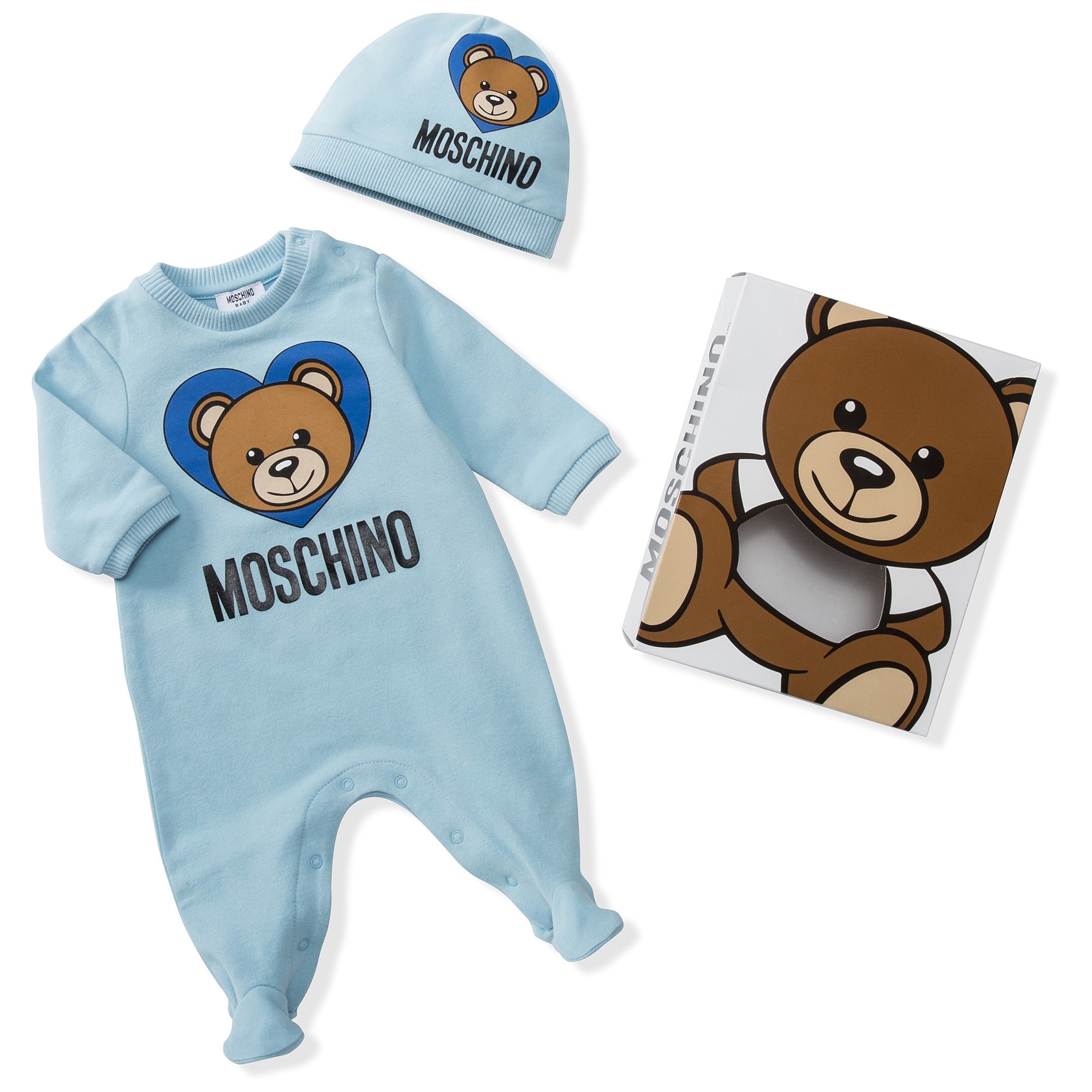 Baby Blue Link Cotton Sets