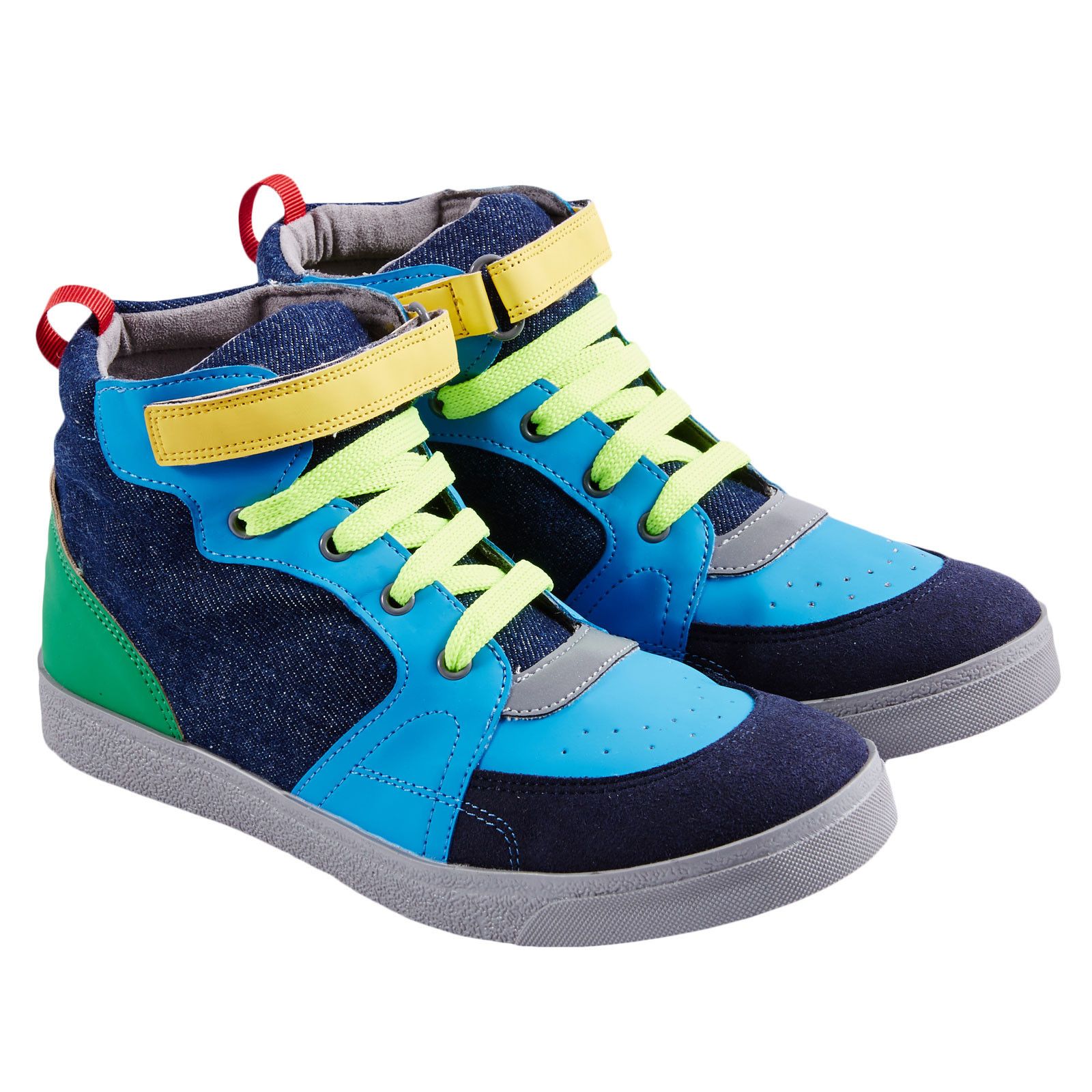 Pop Boys Multicolor High-Top Trainers - CÉMAROSE | Children's Fashion Store - 1